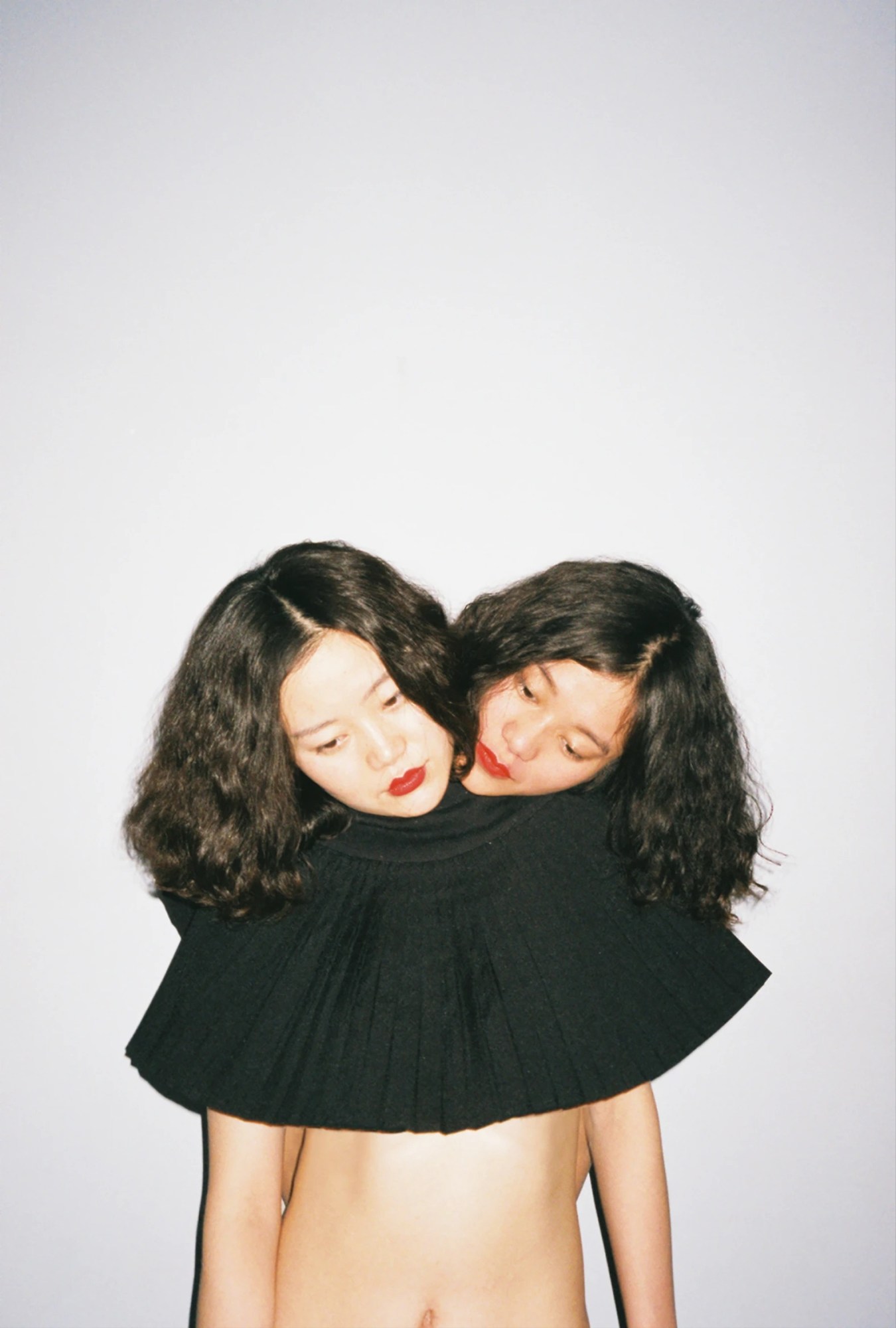 REN HANG, TWO GIRLS DRESS, 2016, COURTESY STIEGLITZ19 AND REN HANG ESTATE.