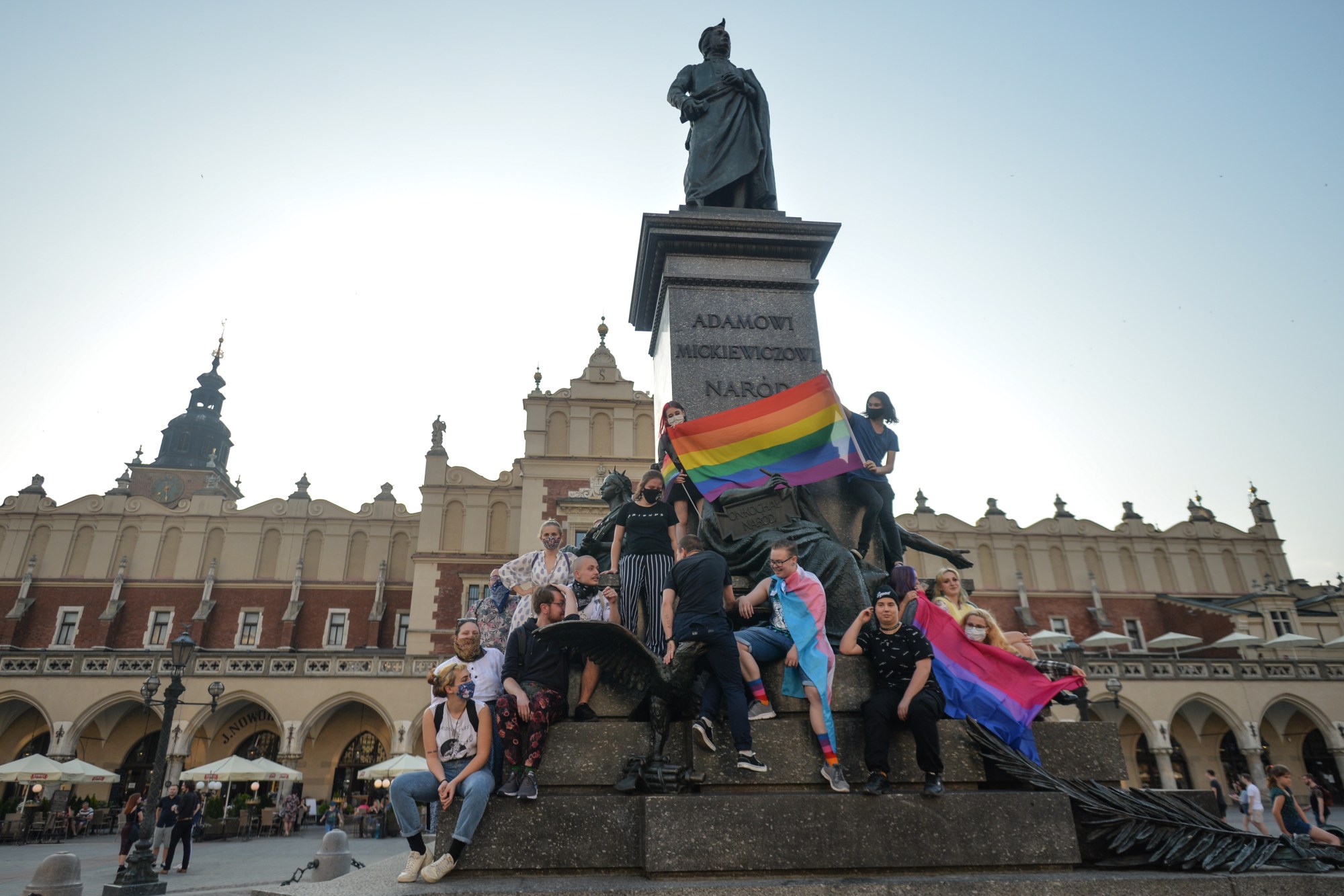 LGBTQ Rights Protesters in Krakow