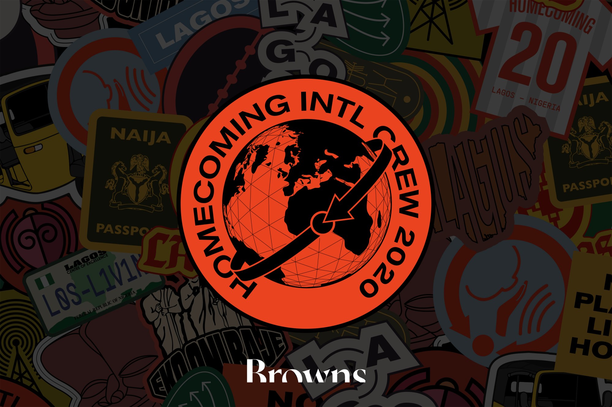 Browns x Homecoming logo