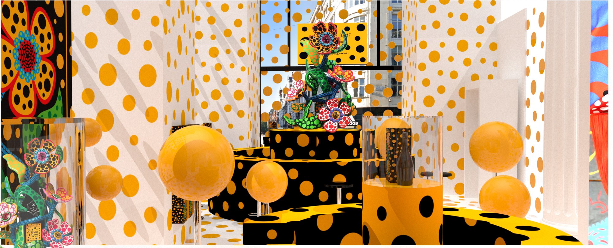 Yayoi-Kusama-at-Selfridges-Corner-Shop