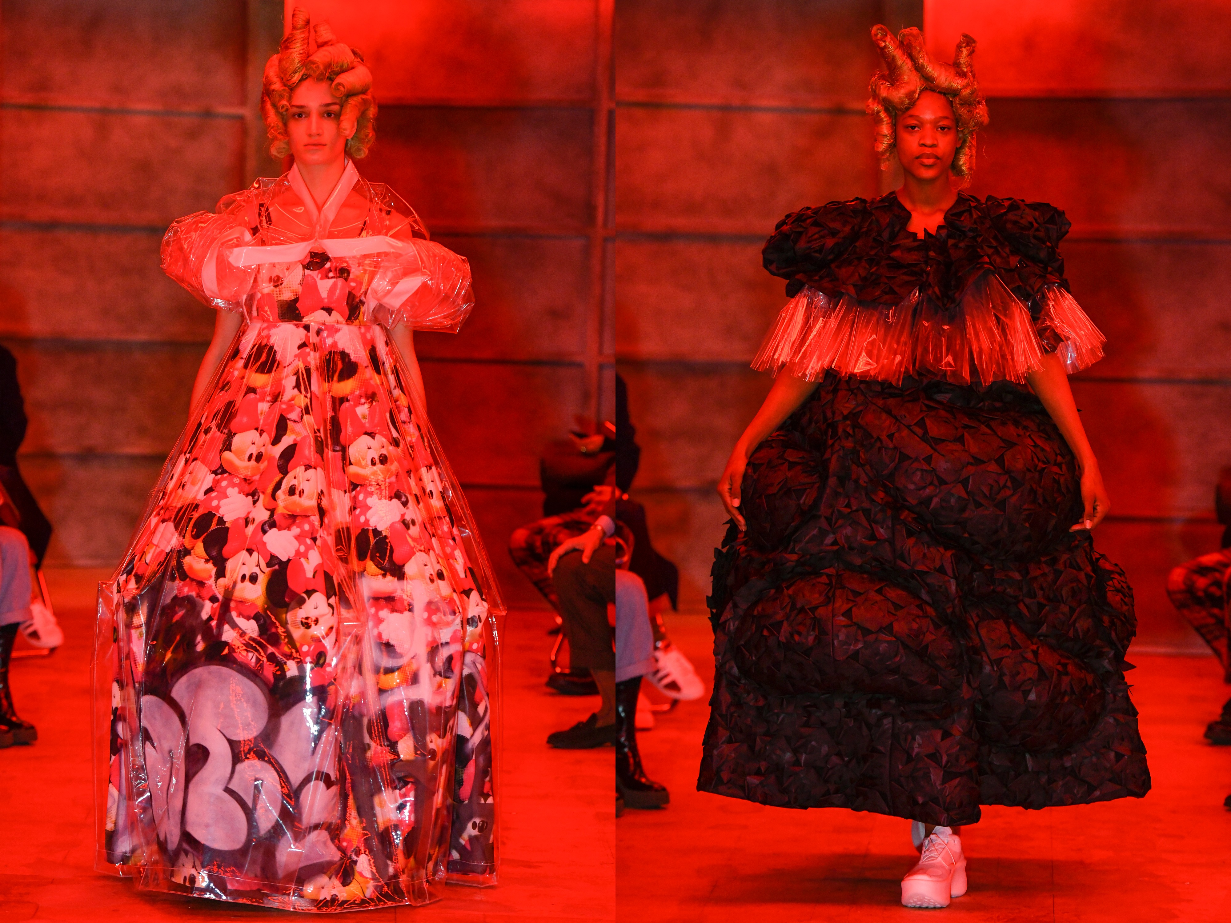 Comme des Garçons SS21 took Minnie Mouse to hell