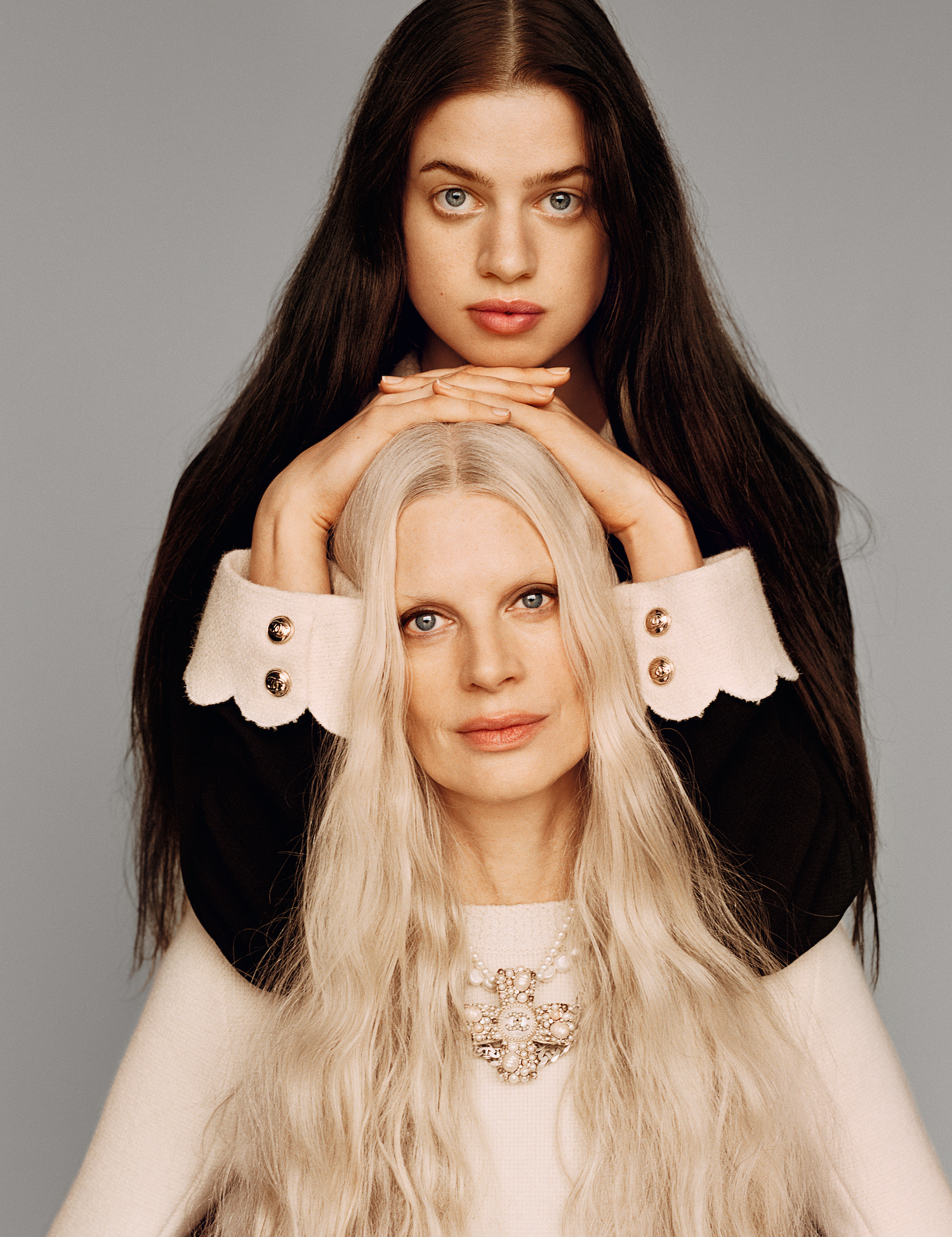 Kristen & Lily McMenamy shot by Alasdair McLellan for i-D #361