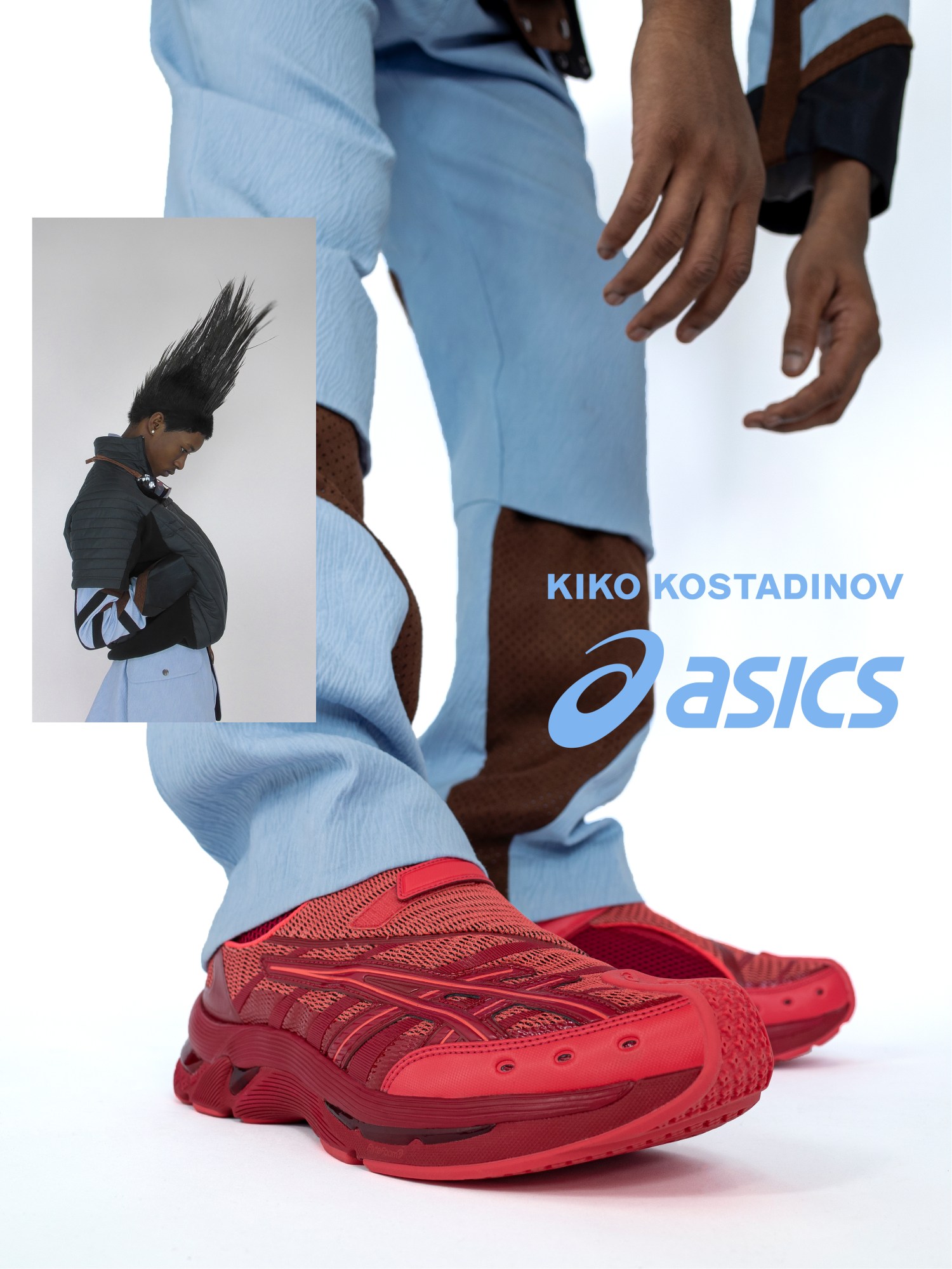 Kiko Kostadinov x Asics AW20 campaign