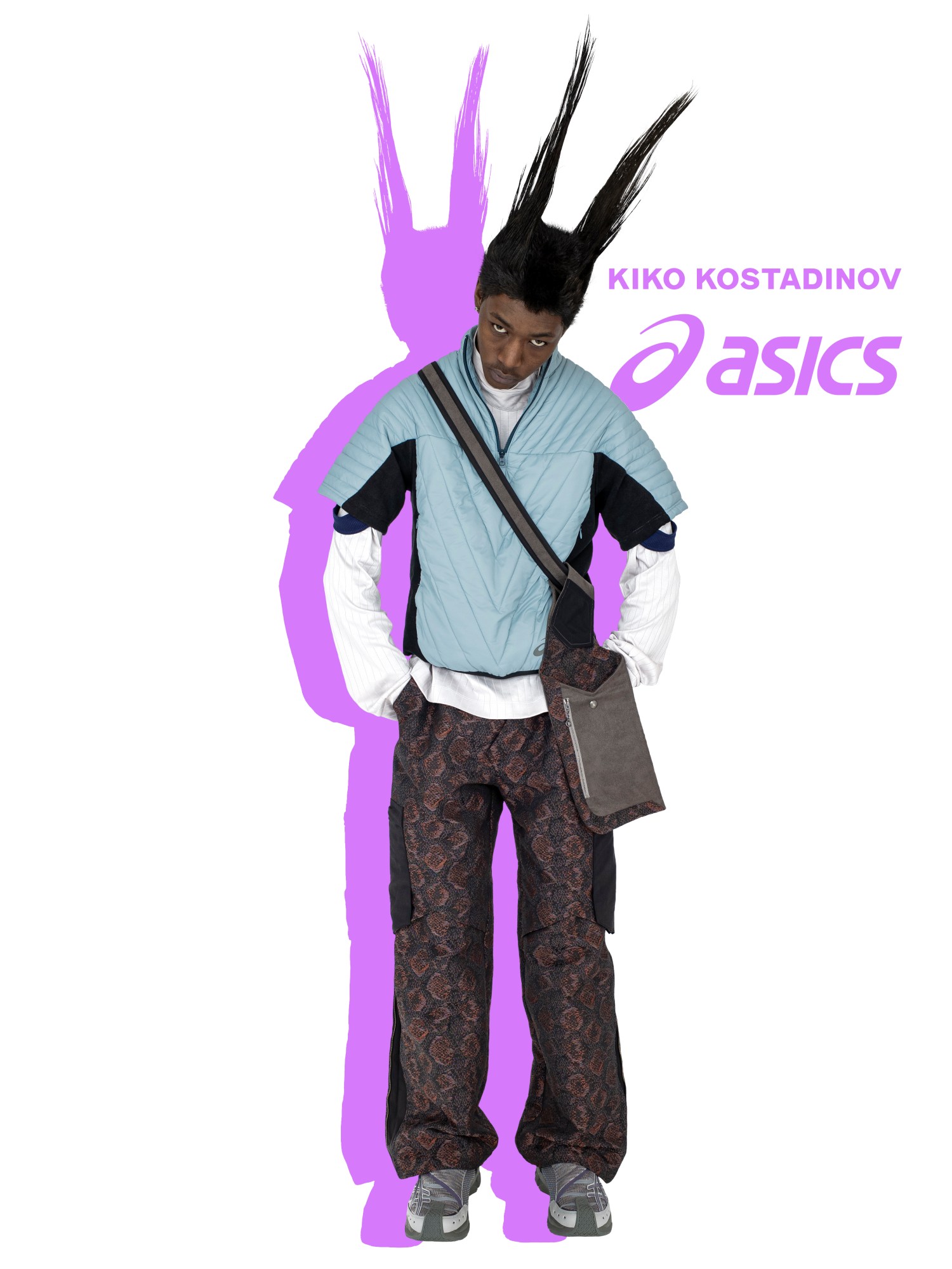 Kiko Kostadinov x Asics AW20 campaign