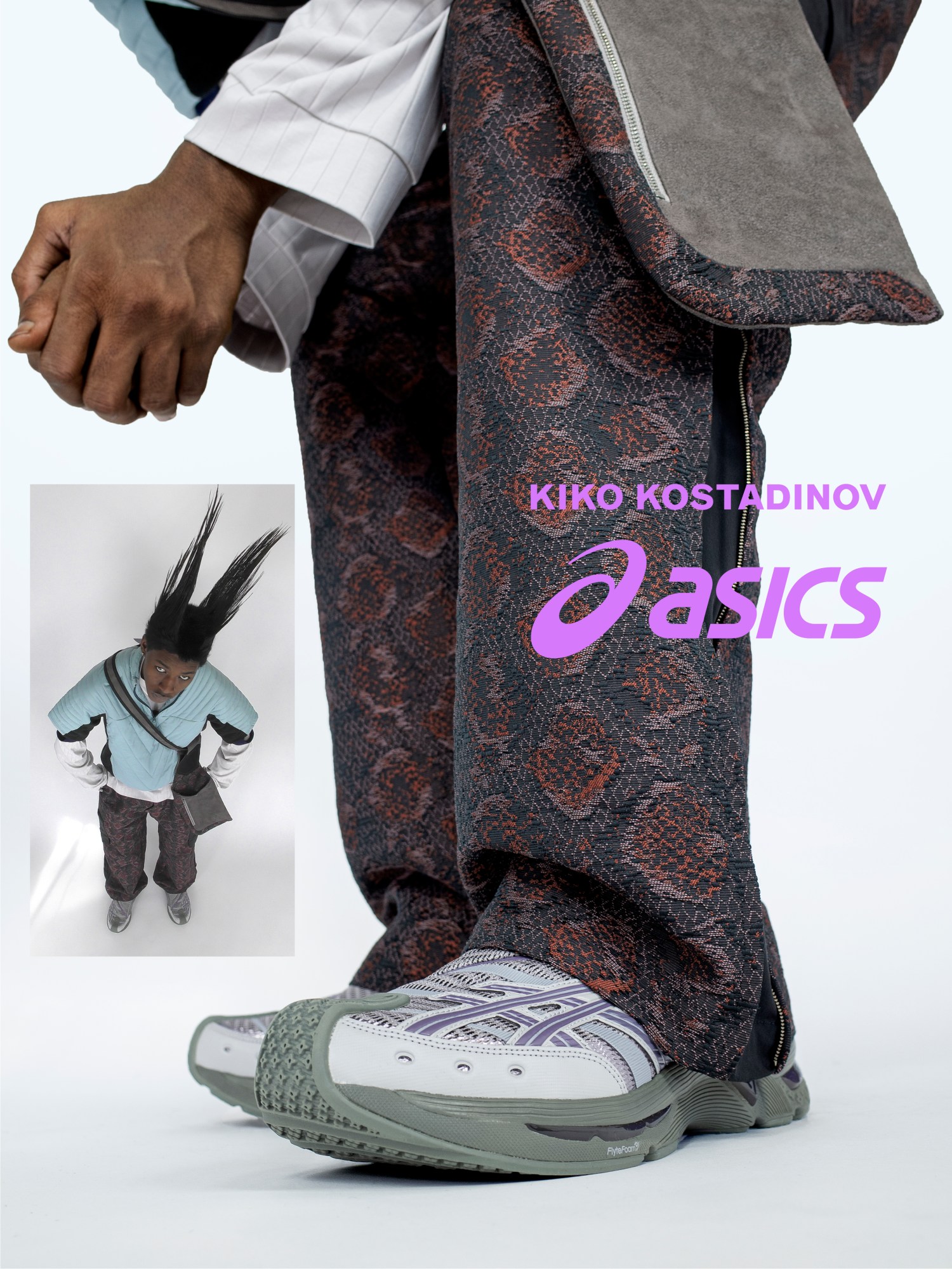 Kiko Kostadinov x Asics AW20 campaign