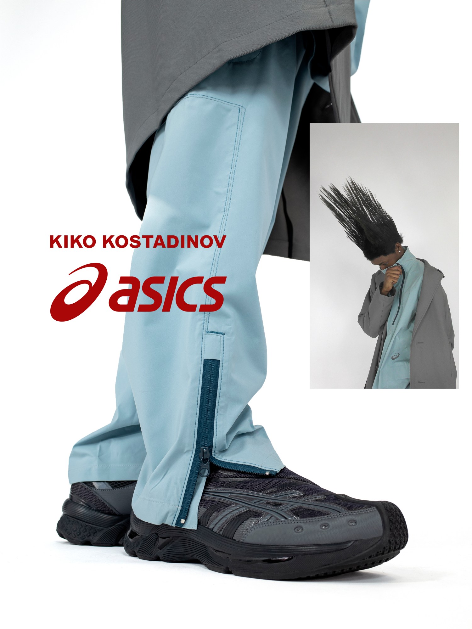 Kiko Kostadinov x Asics AW20 campaign