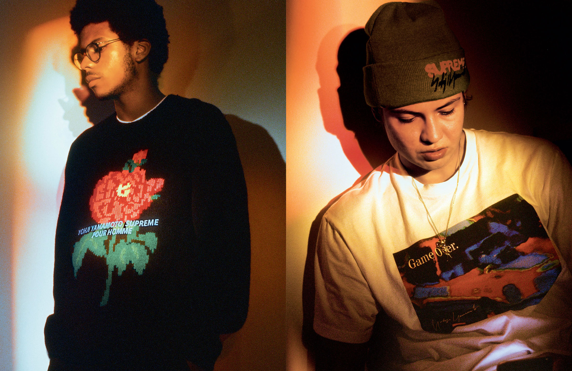 Yohji yamamoto POUR HOMME×Supreme トレーナー