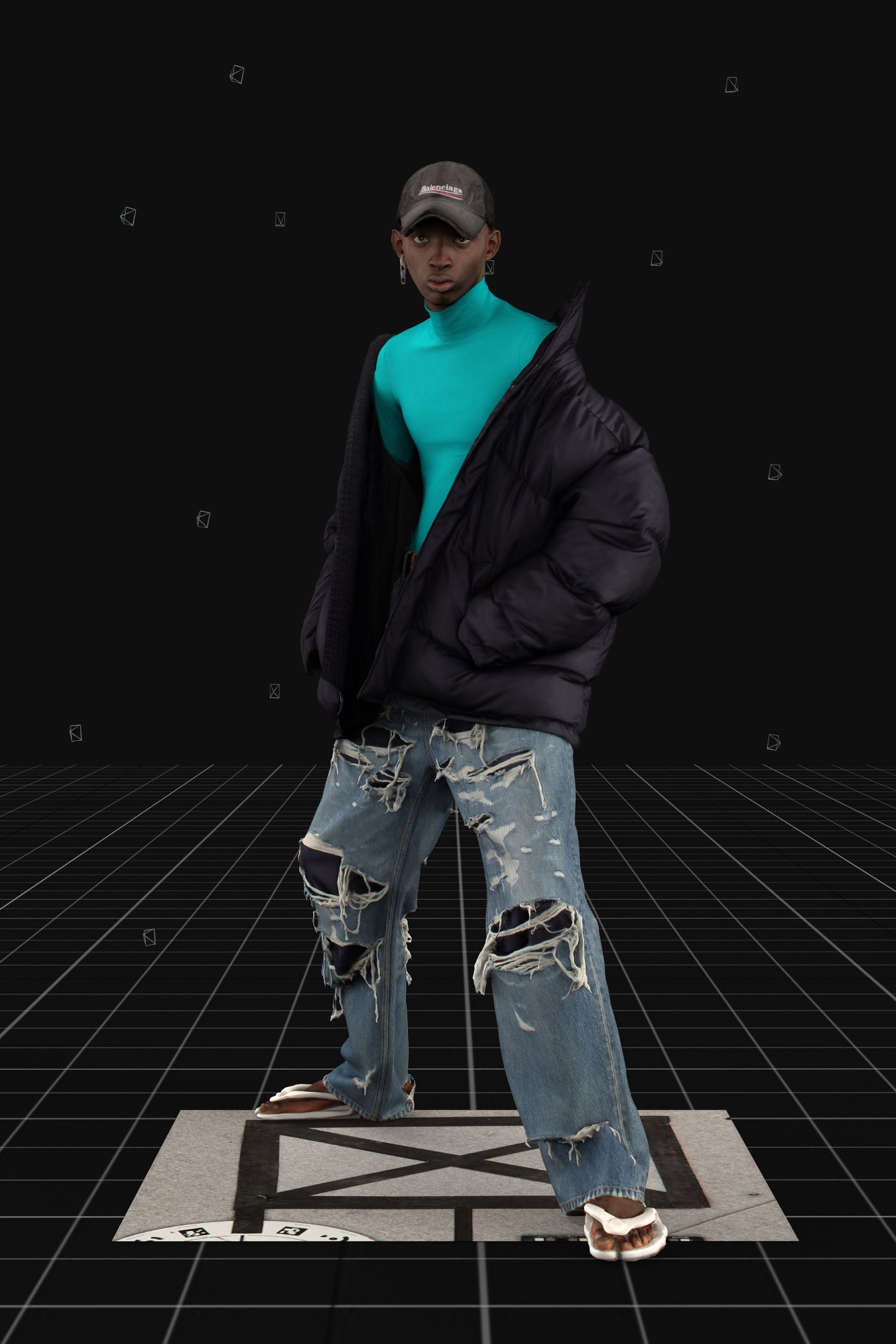 Balenciaga AW21 videogame