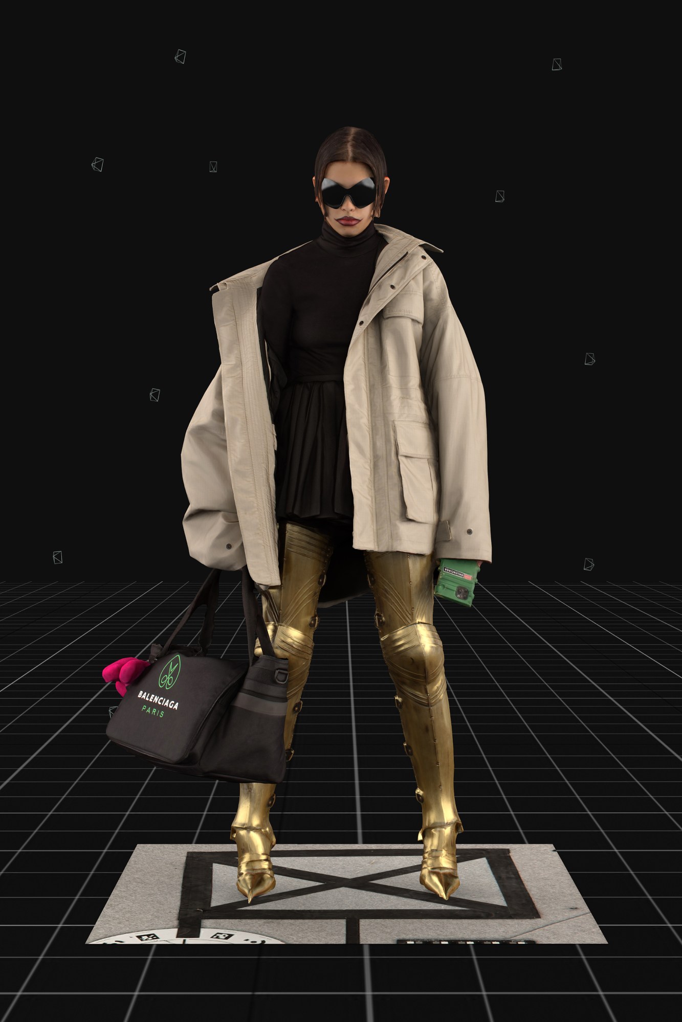 Balenciaga AW21 videogame