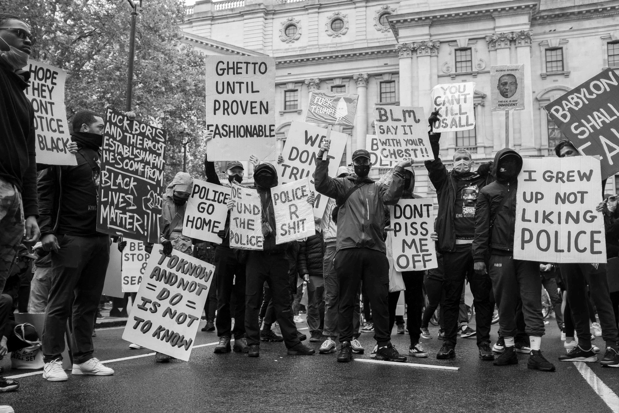 black lives matter protest