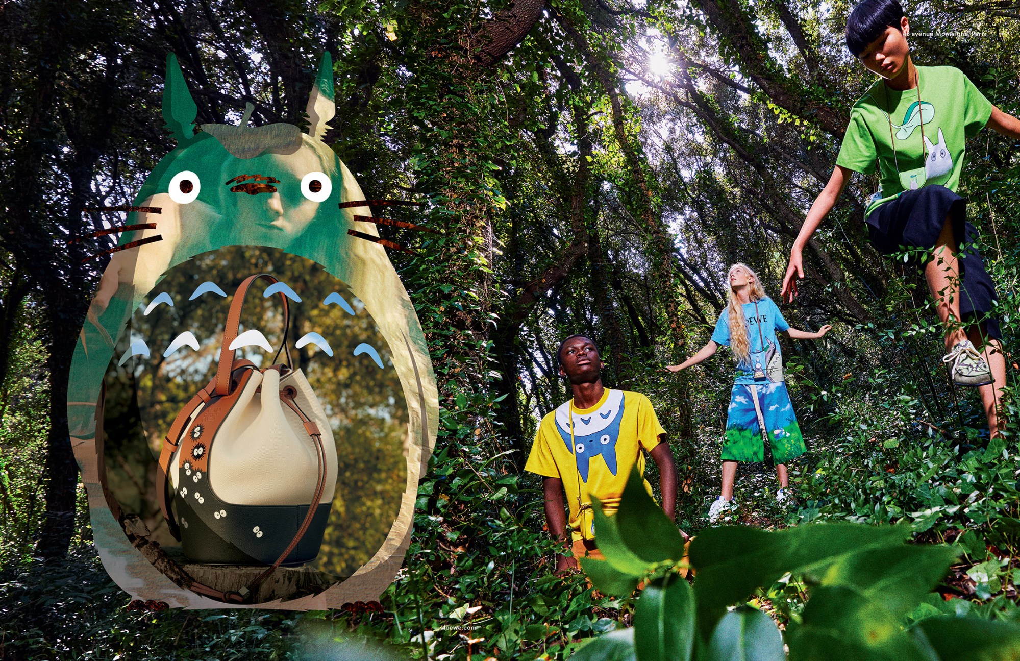 LOEWE x My Neighbour Totoro by Gray Sorrenti