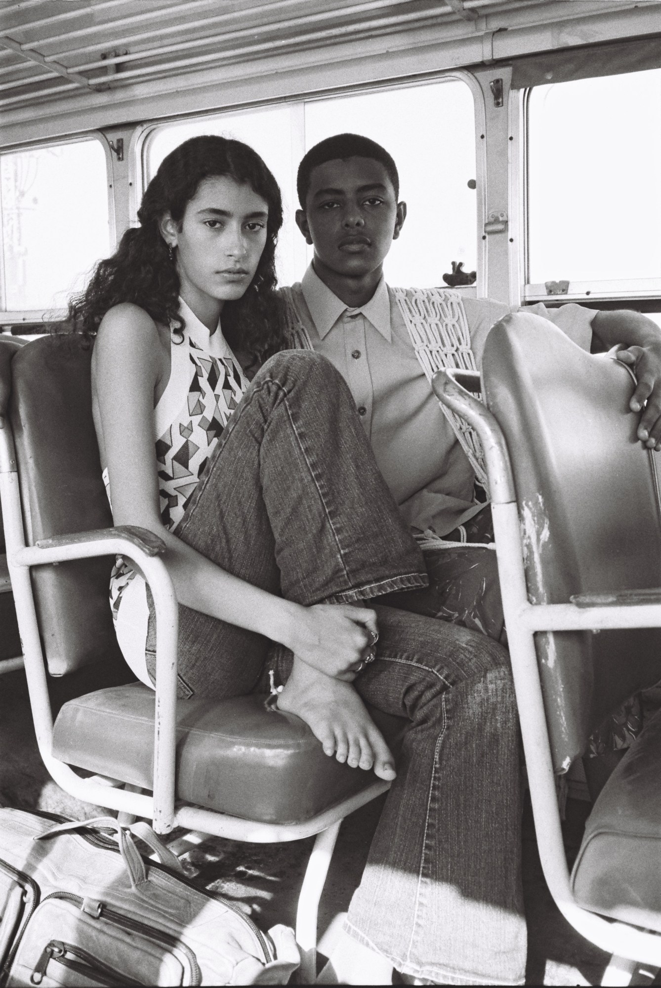 Gaya Sharav and Avishai Mangisto by Yanniv Edry for i-D 2021