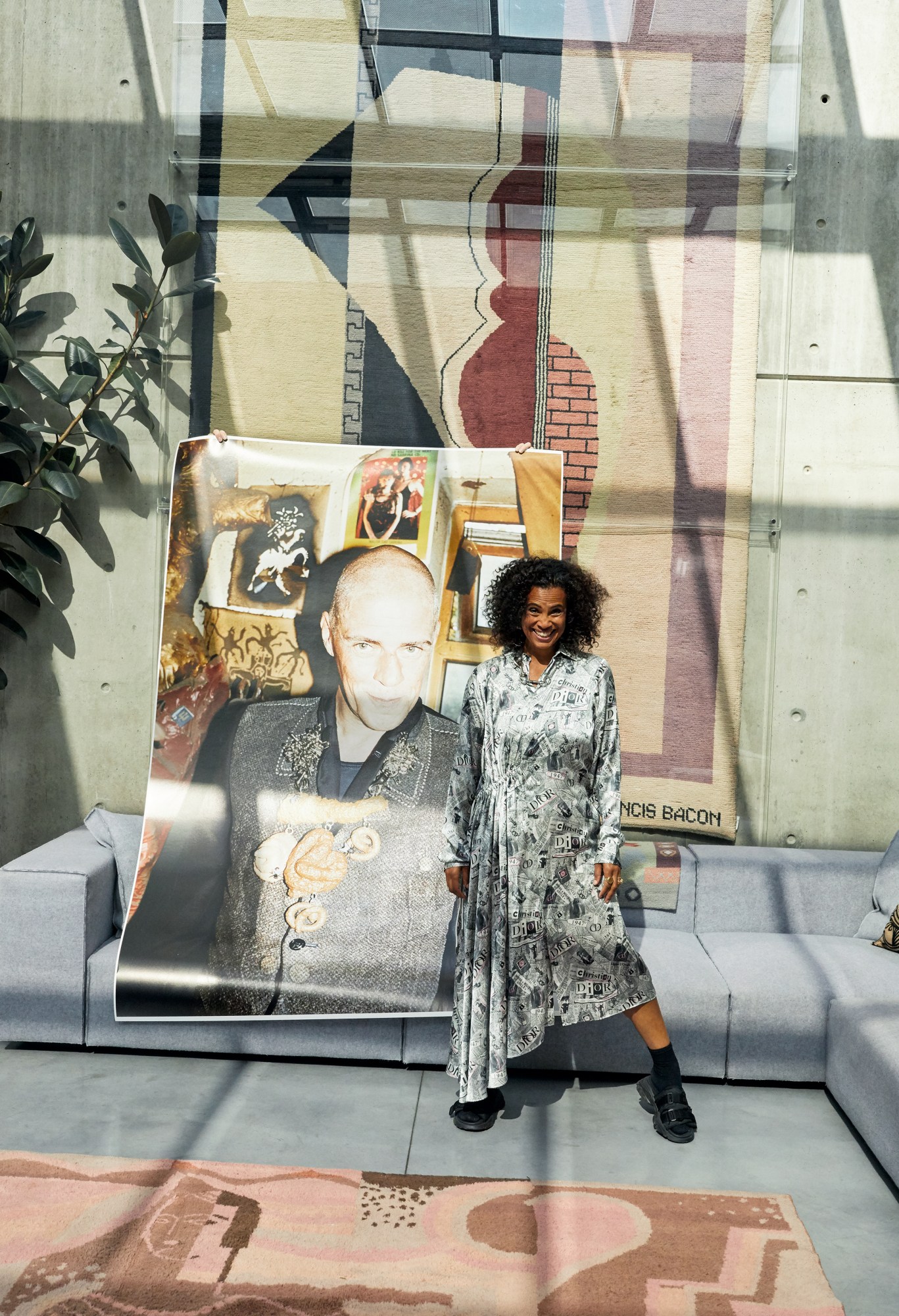 Neneh Cherry in Judy Blame retrospective by Juergen Teller and Kim Jones for i-D