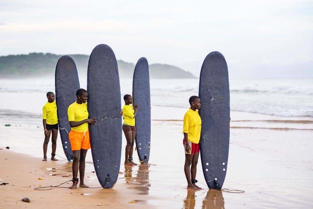 surfers in ghana