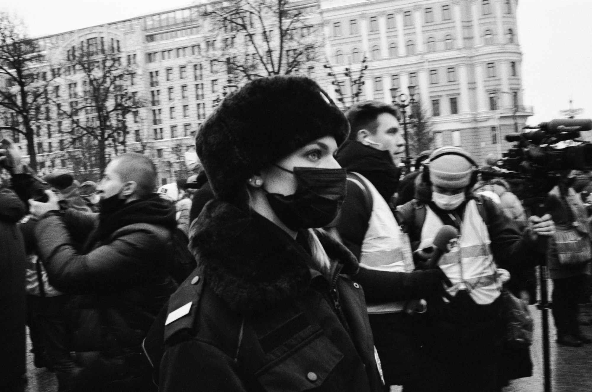 protests in moscow for alexei navalny by gosha bergal