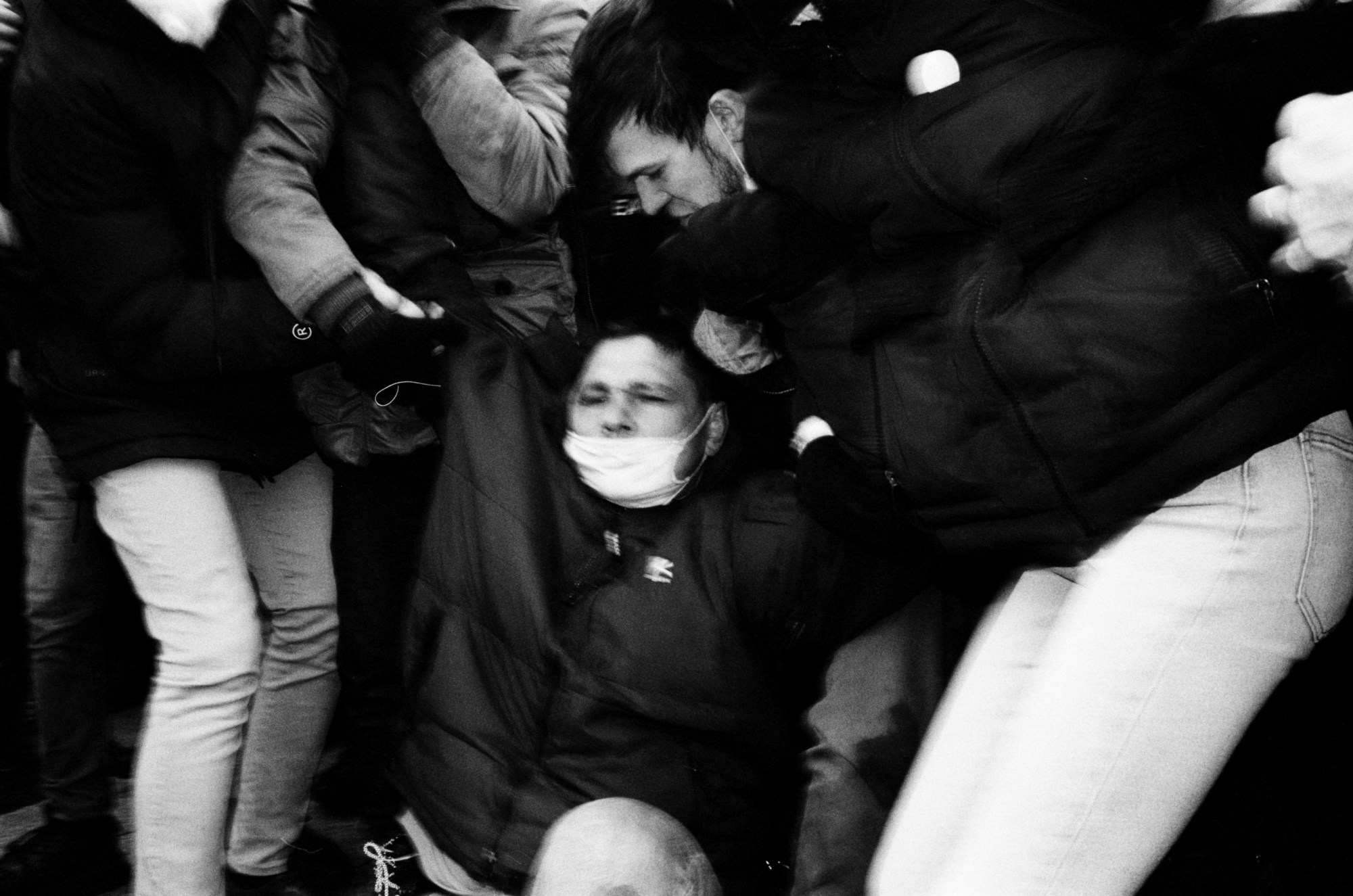 protests in moscow for alexei navalny by gosha bergal