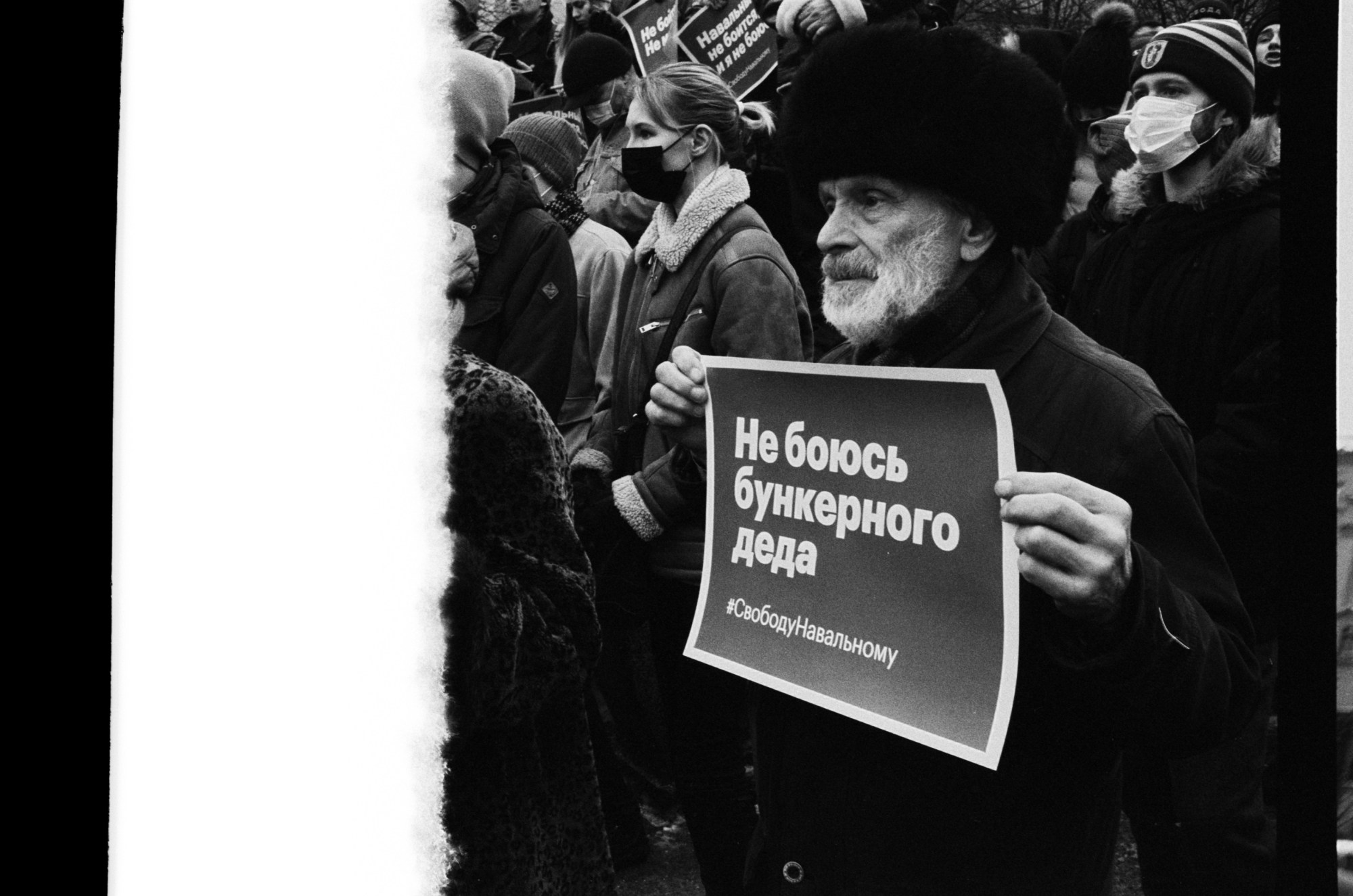 protests in moscow for alexei navalny by gosha bergal