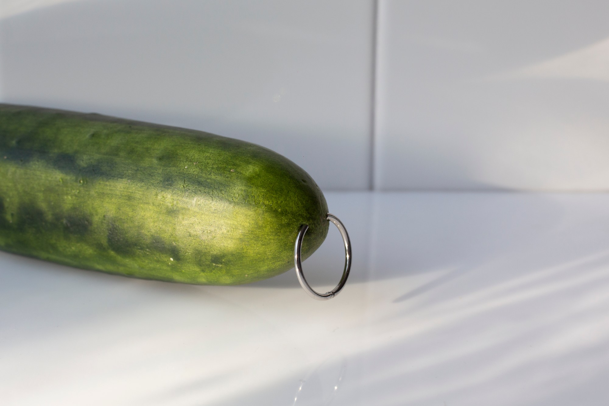 Konstantin Zhukov, Study of a cucumber #2, 2020