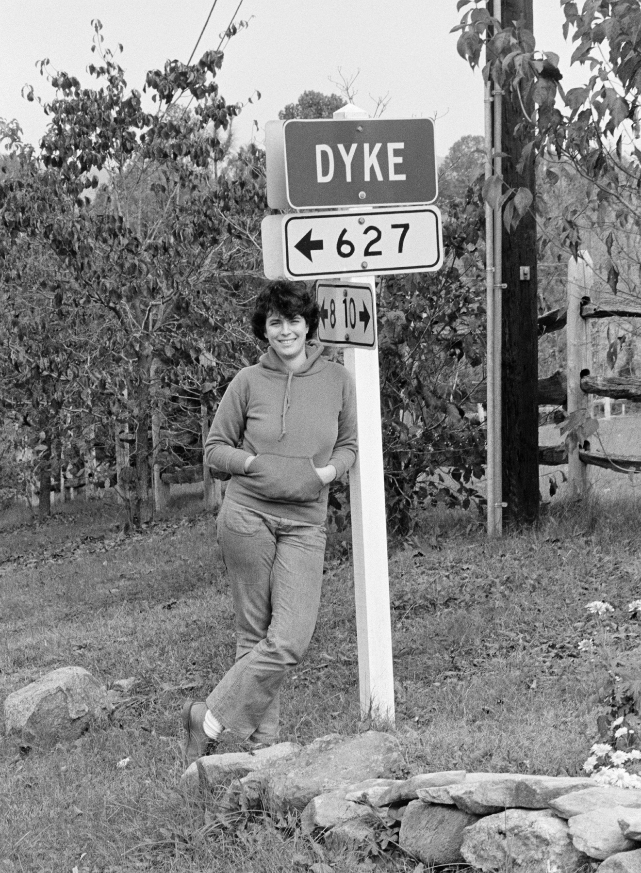 JEB. Dyke, Virginia. 1975 Self portrait from Eye to Eye Portraits of Lesbians published by Anthology Editions.jpg