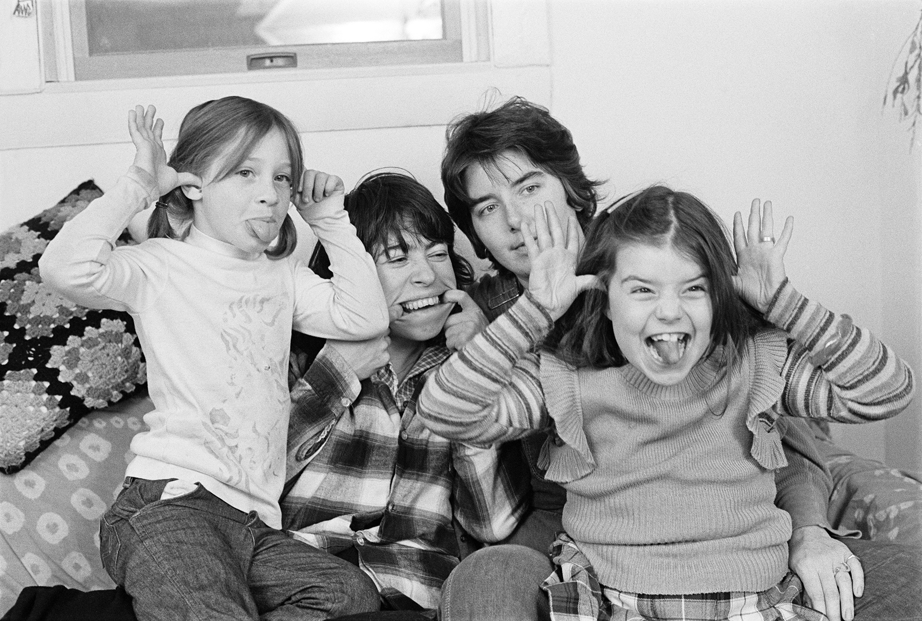 Melanie, Lynne, Susie, and Jamey. Boston, Massachusetts. 1978 © JEB from Eye to Eye Portraits of Lesbians published by Anthology Editions.jpg