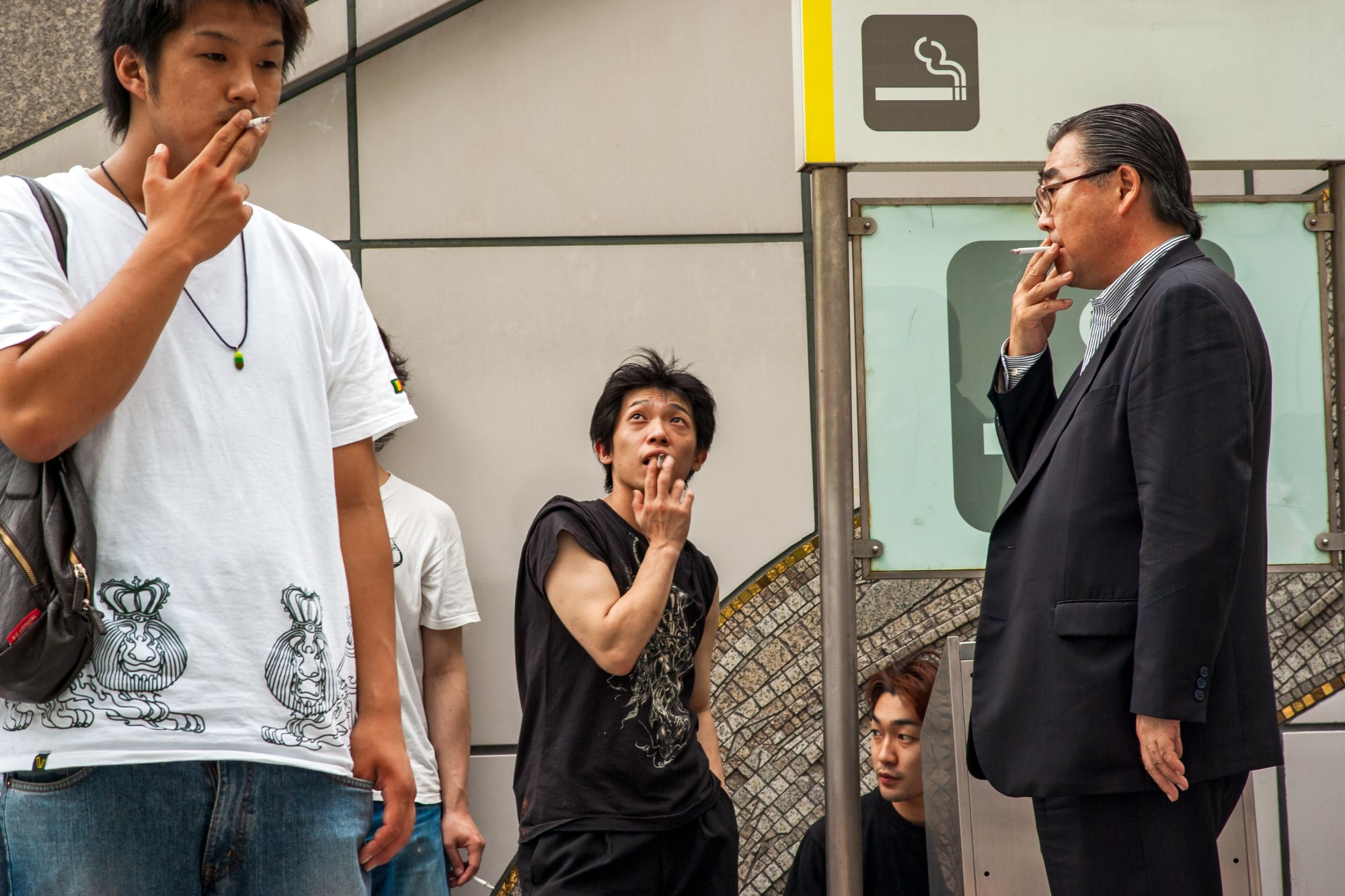 Hazel Hankin, 'Tokyo Smokers', 2007