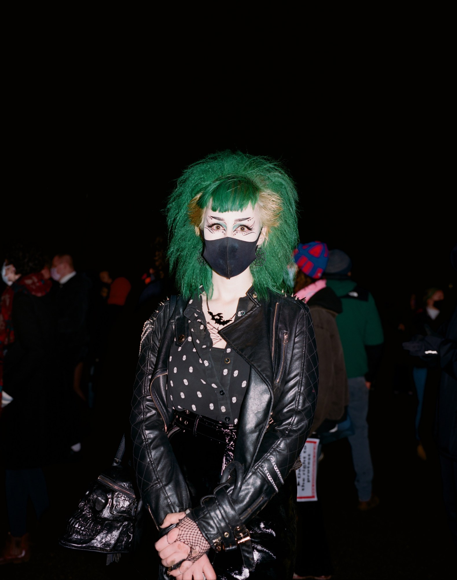 a woman at a protest in london for sarah everard and male violence against women