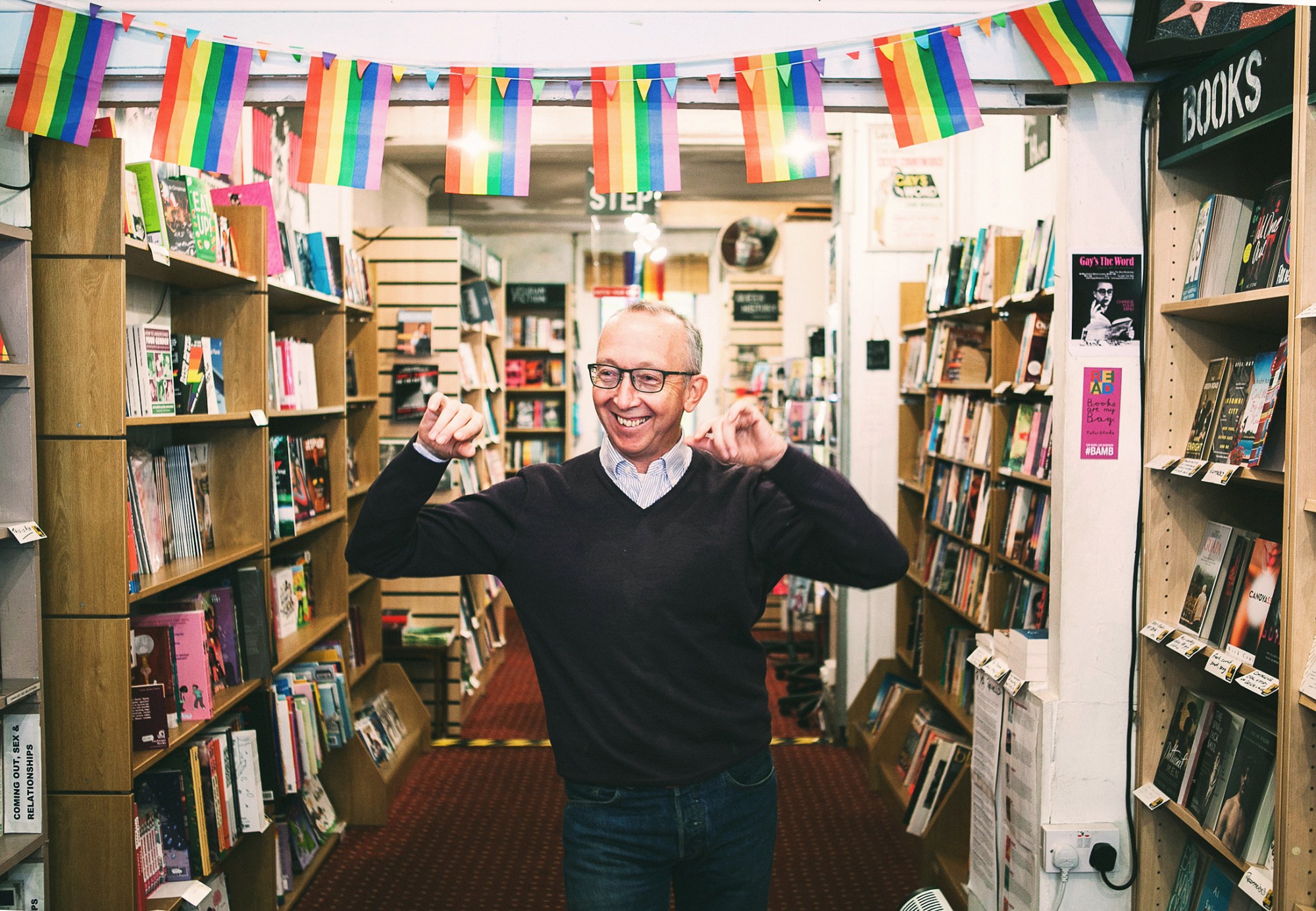 gay's the word bookshop owner