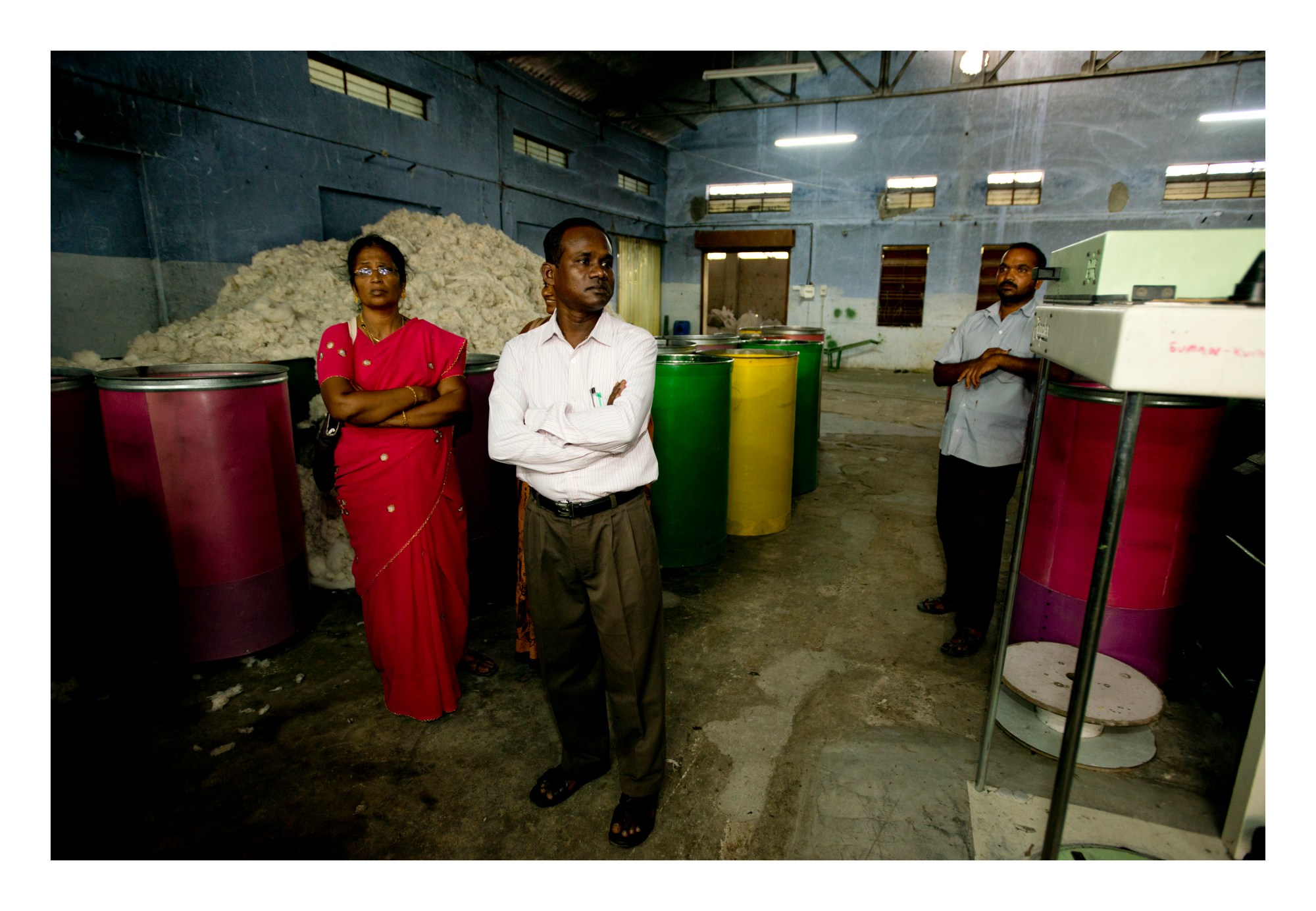 Textile workers in Tamil Nadu, India