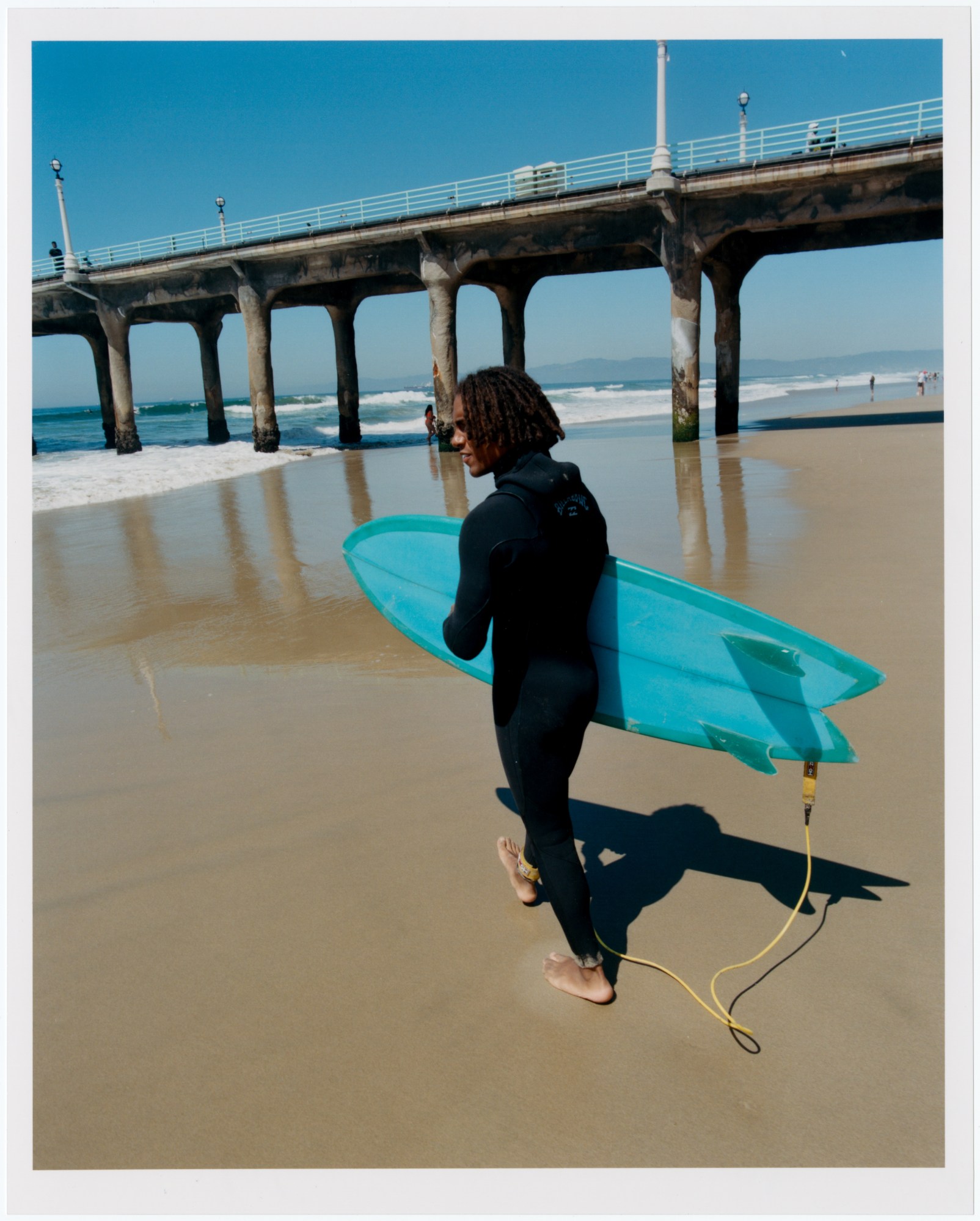 members of black sand surf collective photographed at the beach by daniel regan