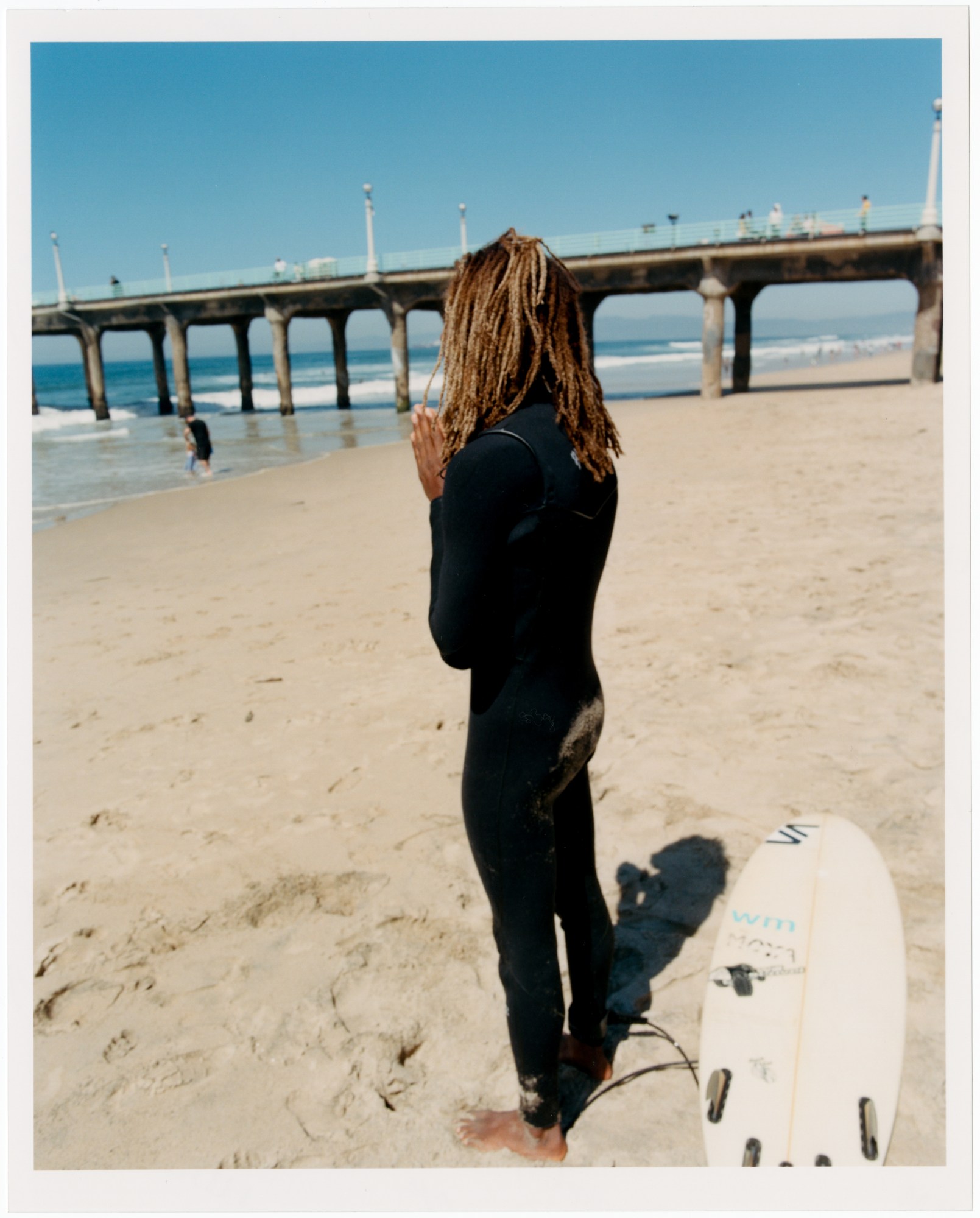 members of black sand surf collective photographed at the beach by daniel regan