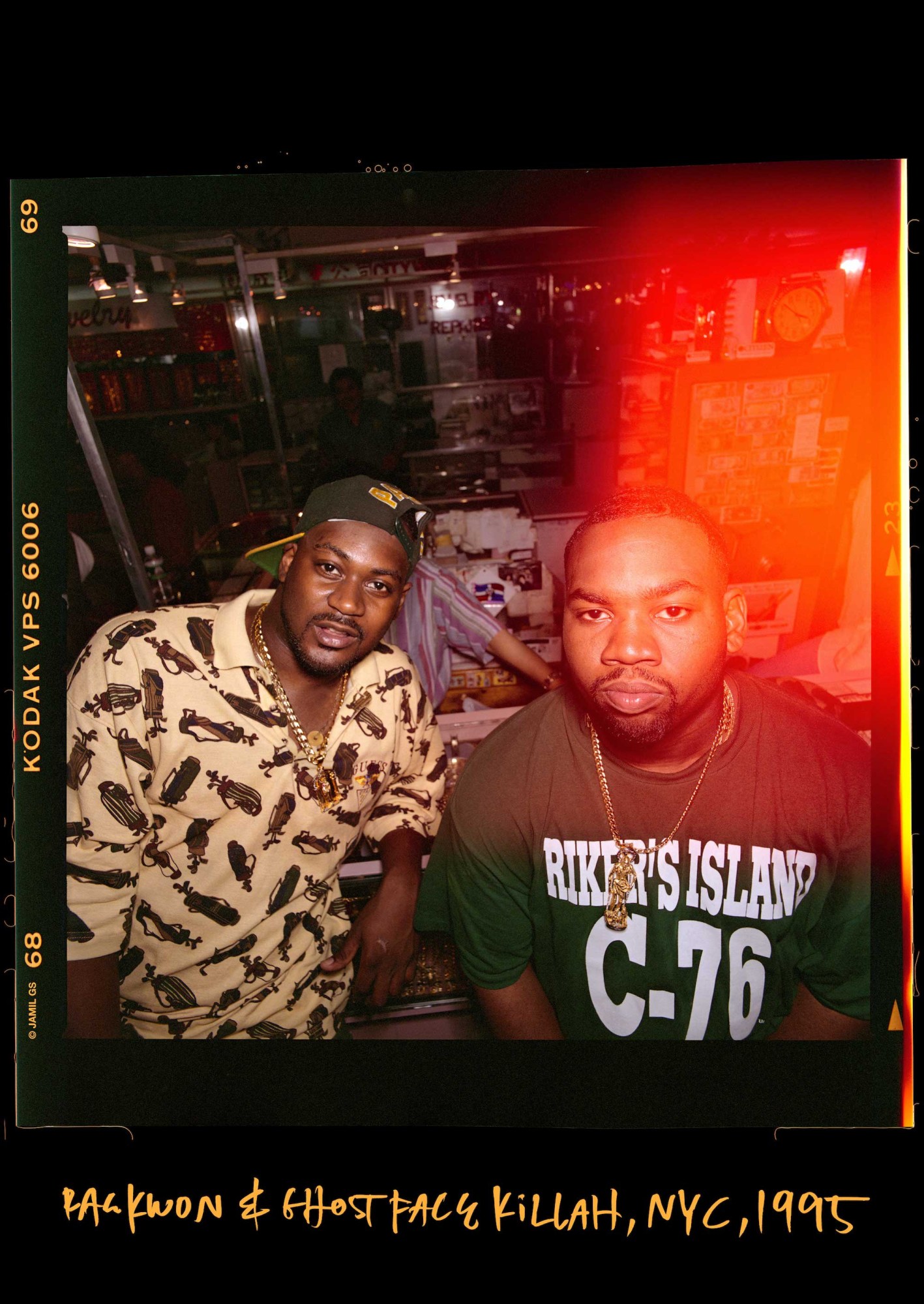 Raekwon and Ghostface Killah photograhed in NYC in 1995 by jamil gs