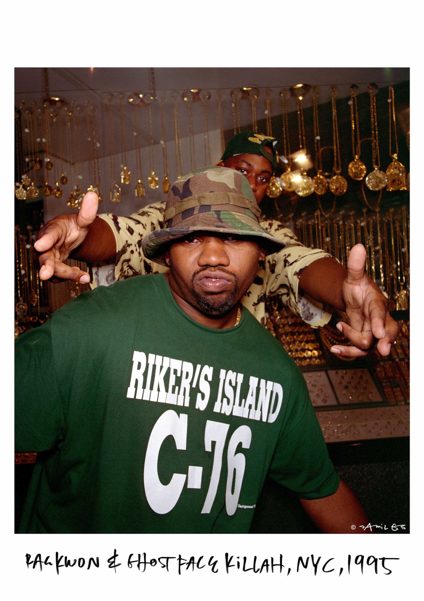 Raekwon and Ghostface killah photographed in nyc in 1995 by jamil gs