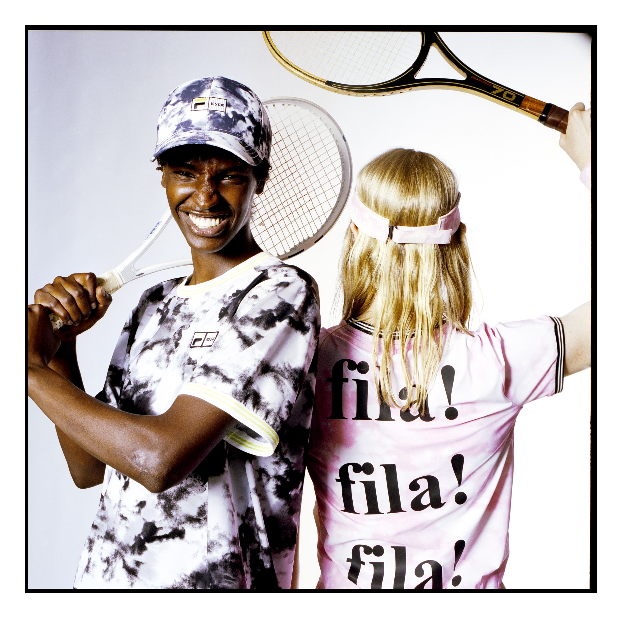 Editoriale di i-D Italy per la collezione MSGM x FILA