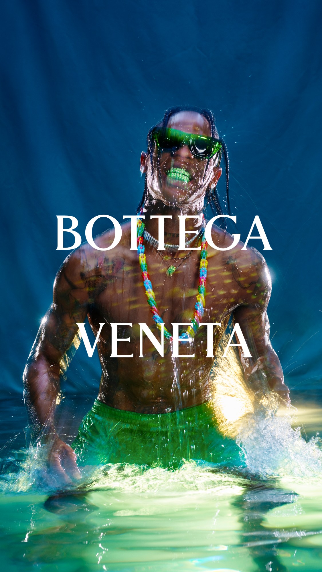 Travis Scott for Bottega Veneta by David Lachapelle