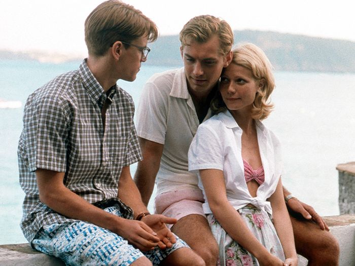 matt damon, jude law and gwyneth paltrow in the talented mr ripley