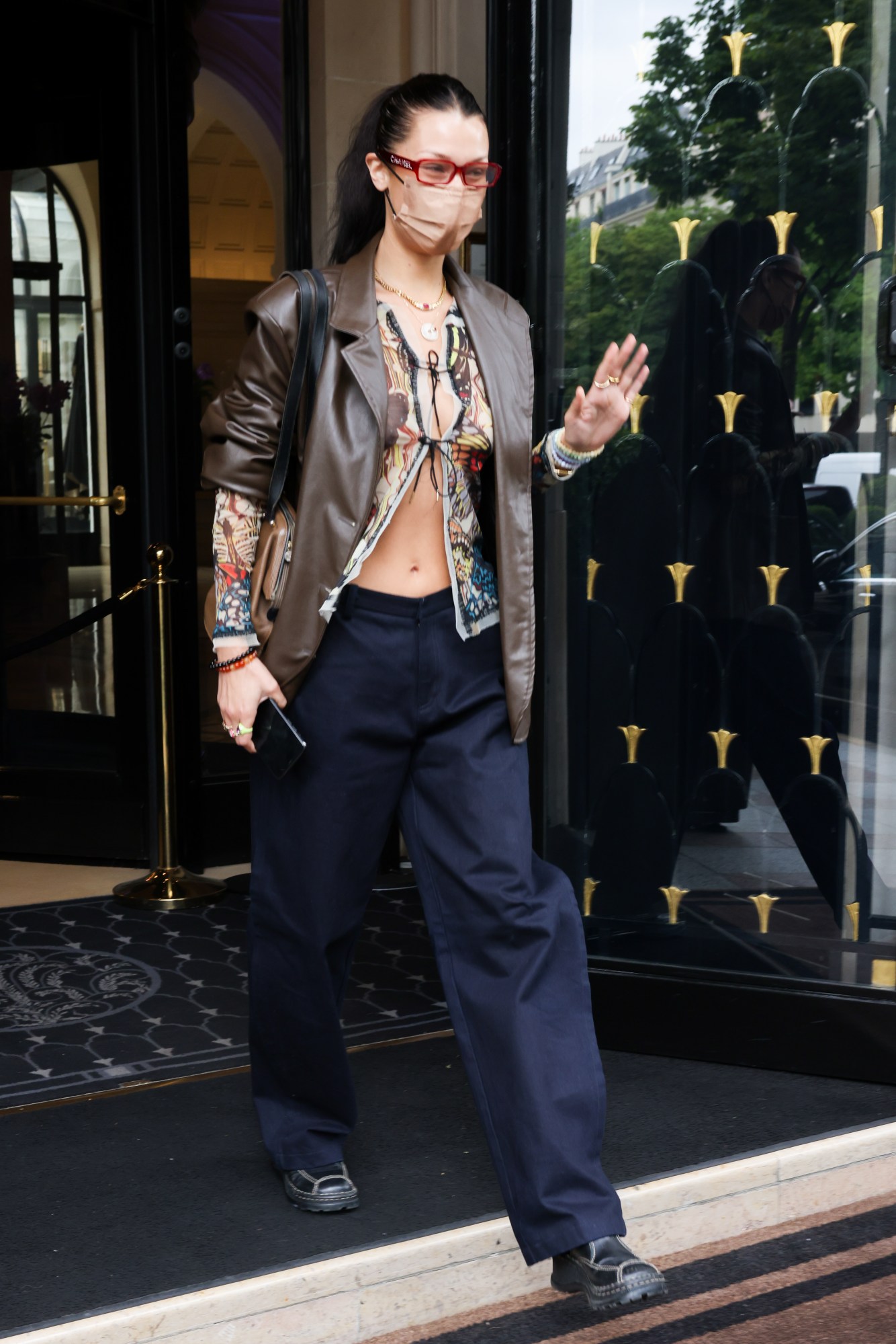 bella hadid in paris 2021