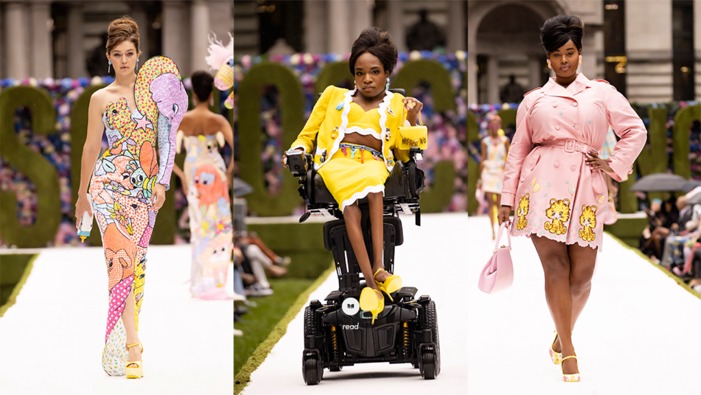 Moschino gives us kindergarten glam for SS22