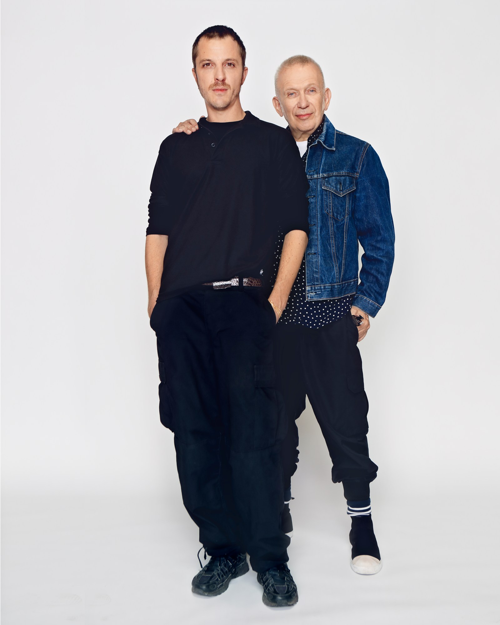 Glenn Martens and Jean Paul Gaultier