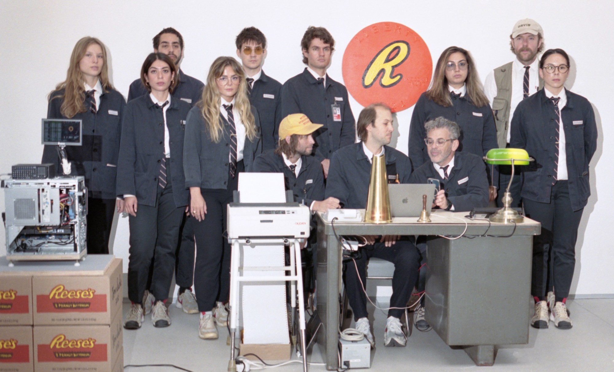 Tom Sachs and his team