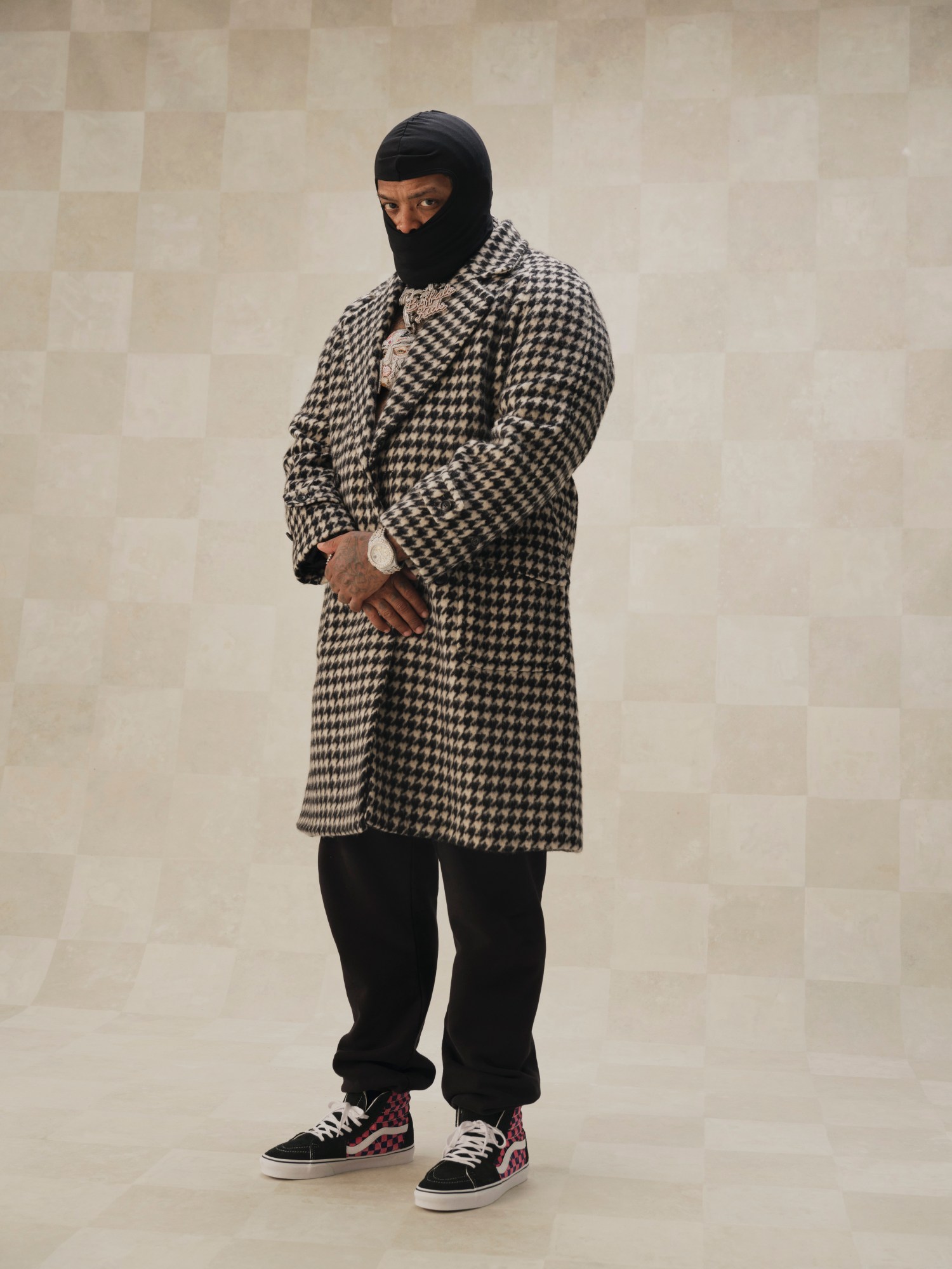 Westside Gunn wears awake NY x vans trainers