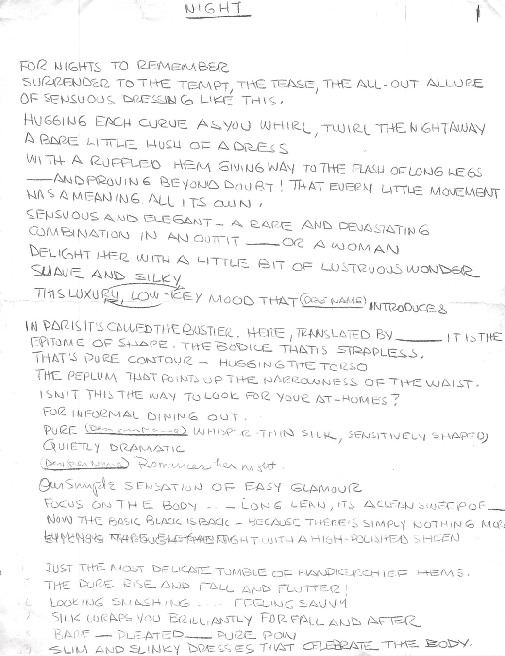 A piece of note paper with a poem written on it.