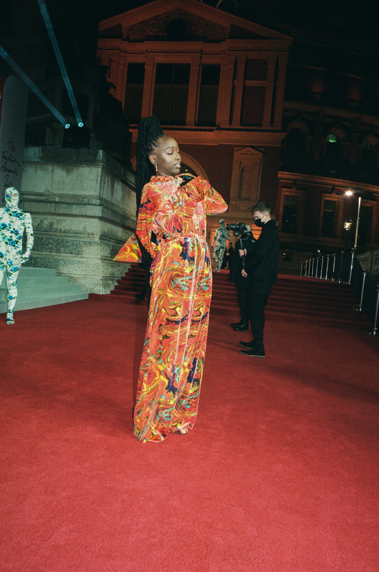 Elsa Majimbo on a red carpet