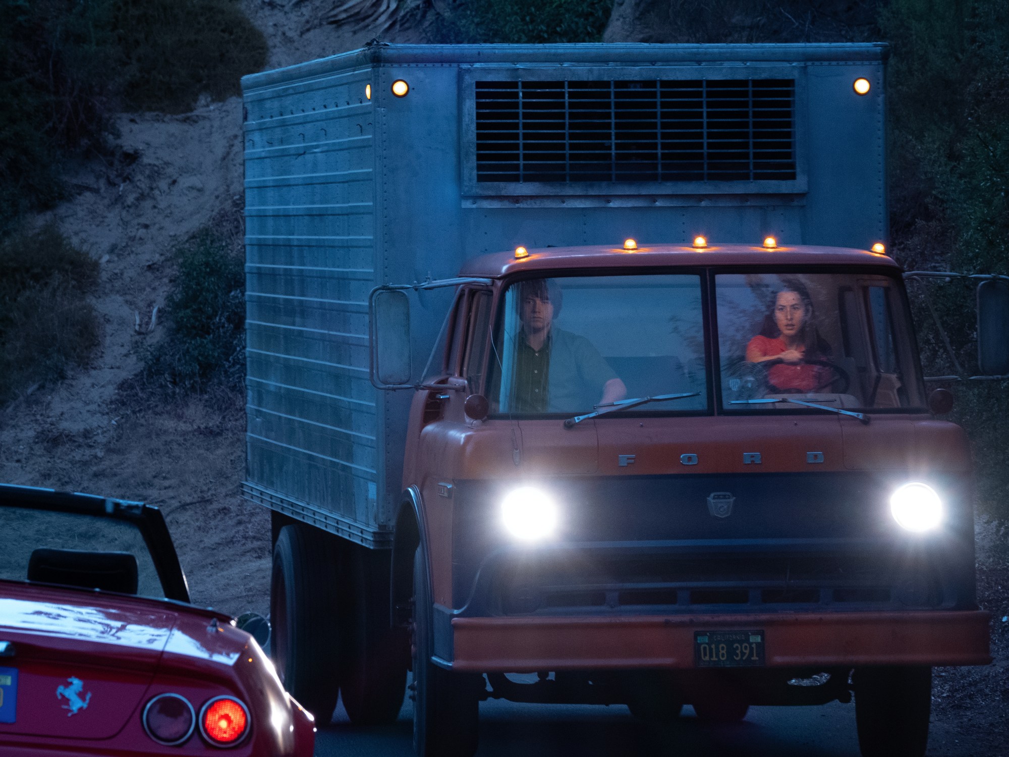 gary and alana in the u-haul