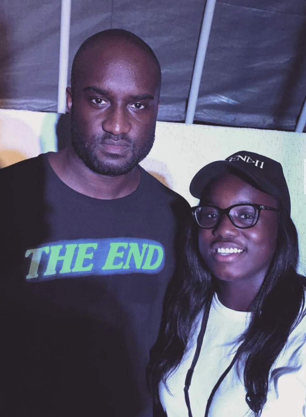 Virgil Abloh and Ireti Zaccheaus