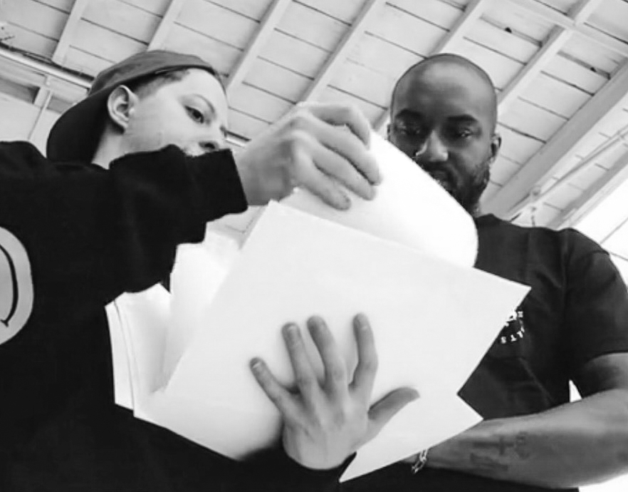 Virgil Abloh and Bogdan Plakov