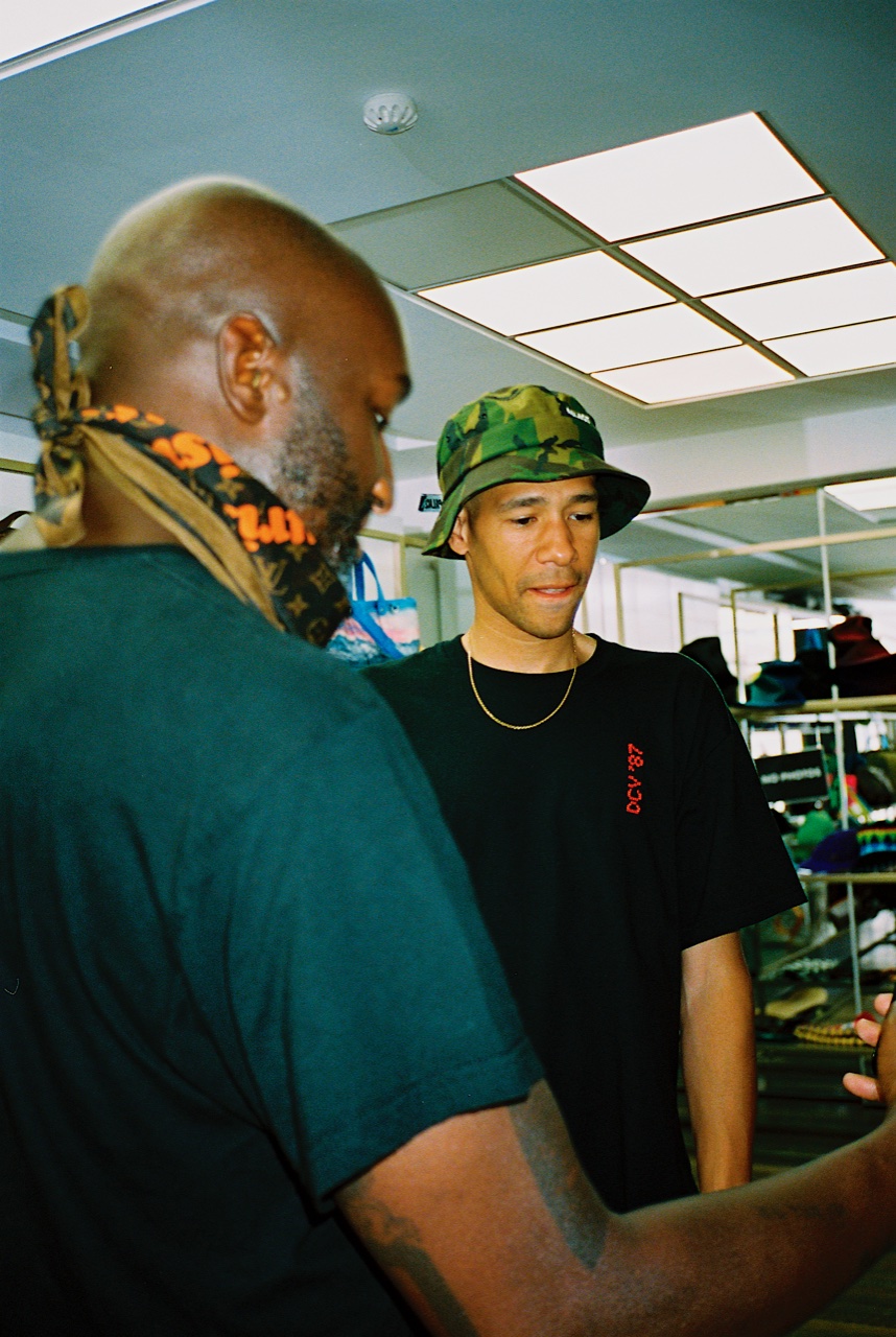 Virgil Abloh and Lucien Clarke