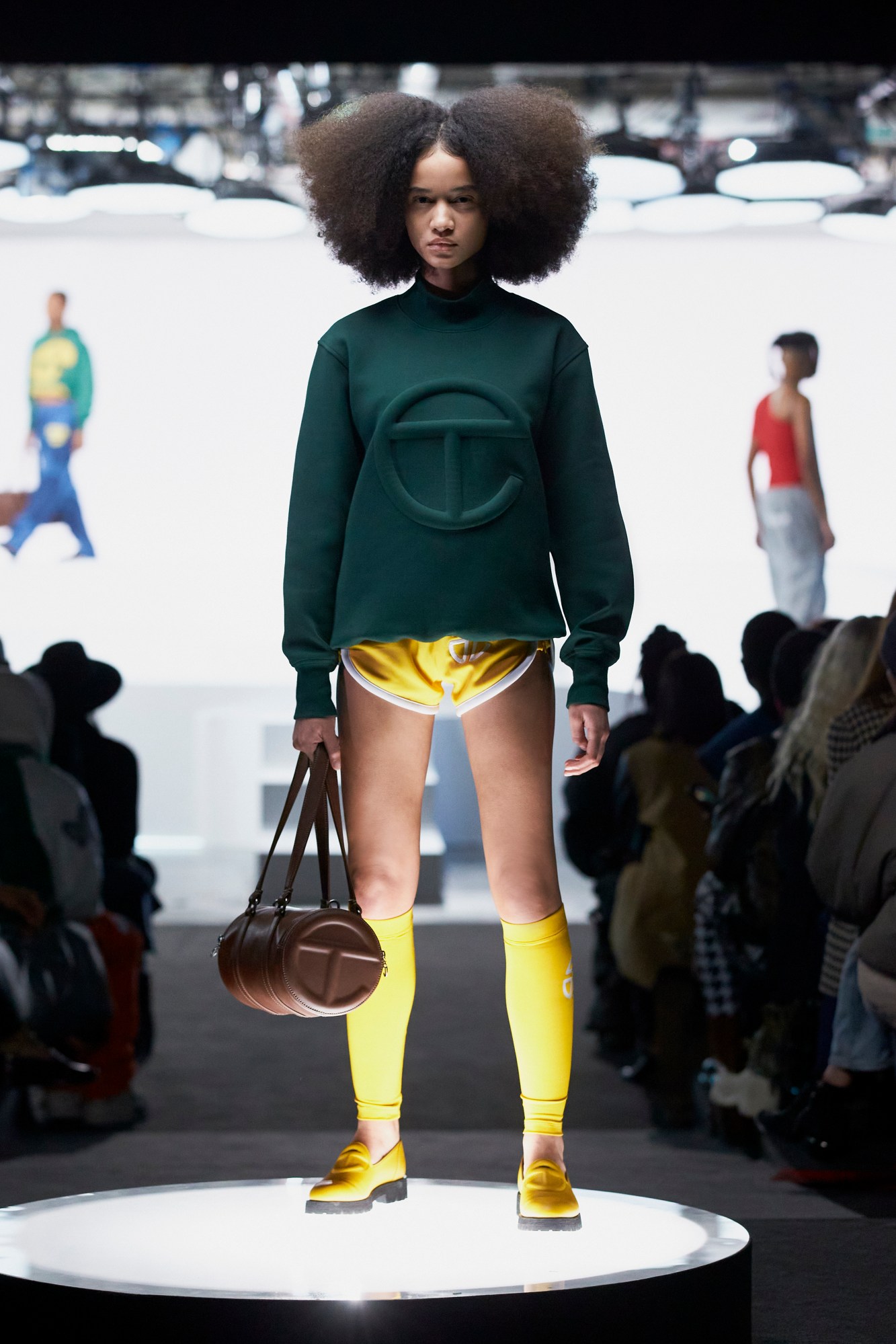 Runway look from Telfar AW22