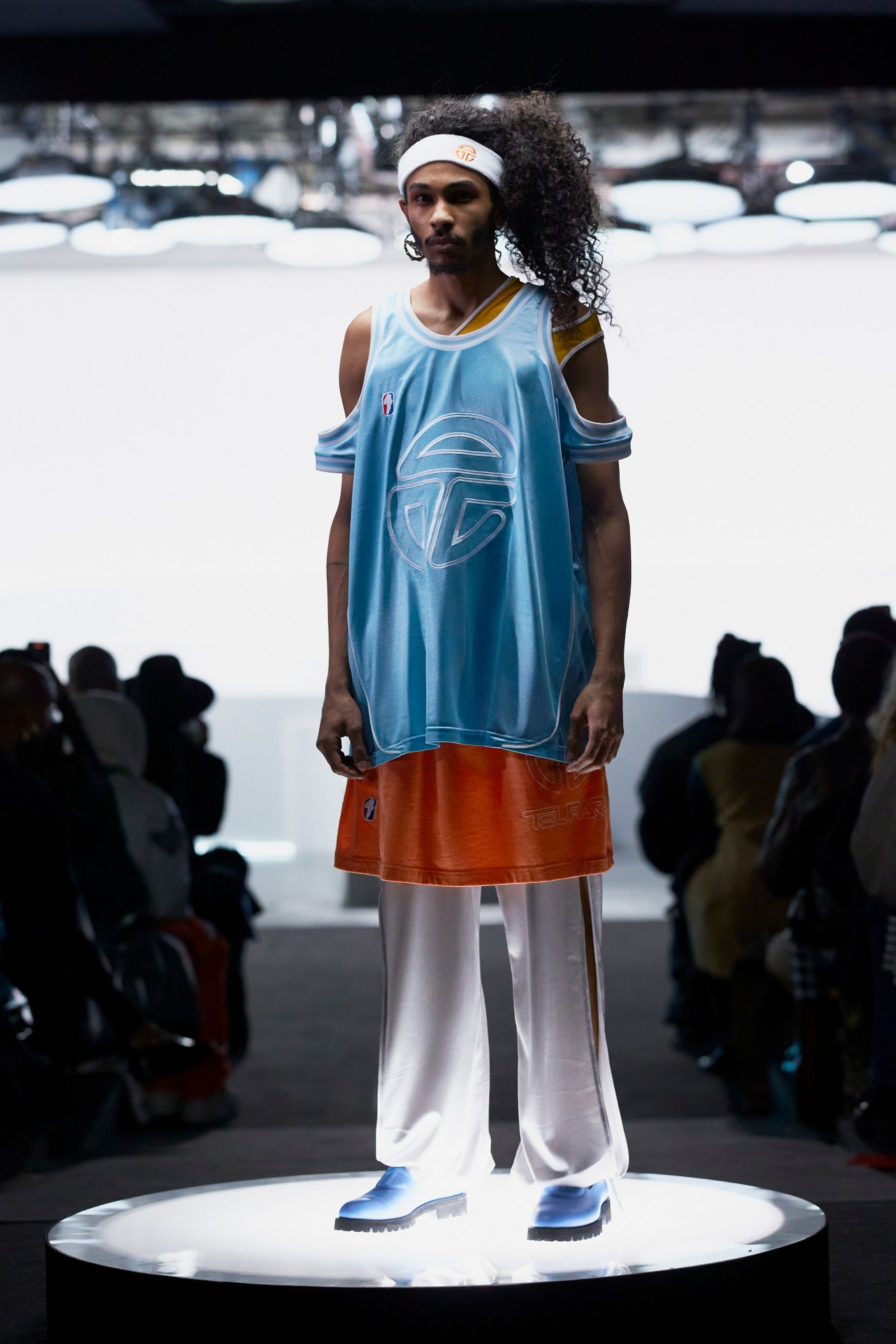 Runway look from Telfar AW22