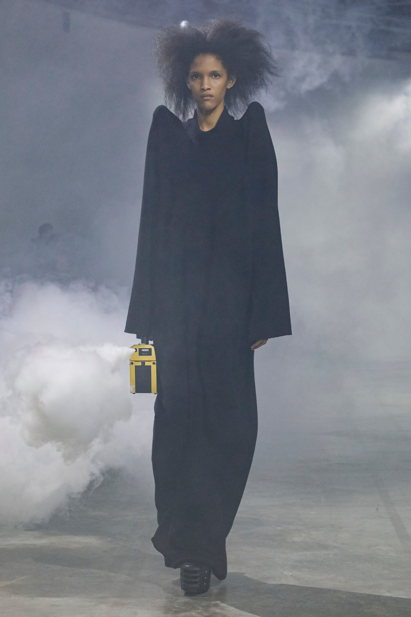 Model wears Rick Owens AW22