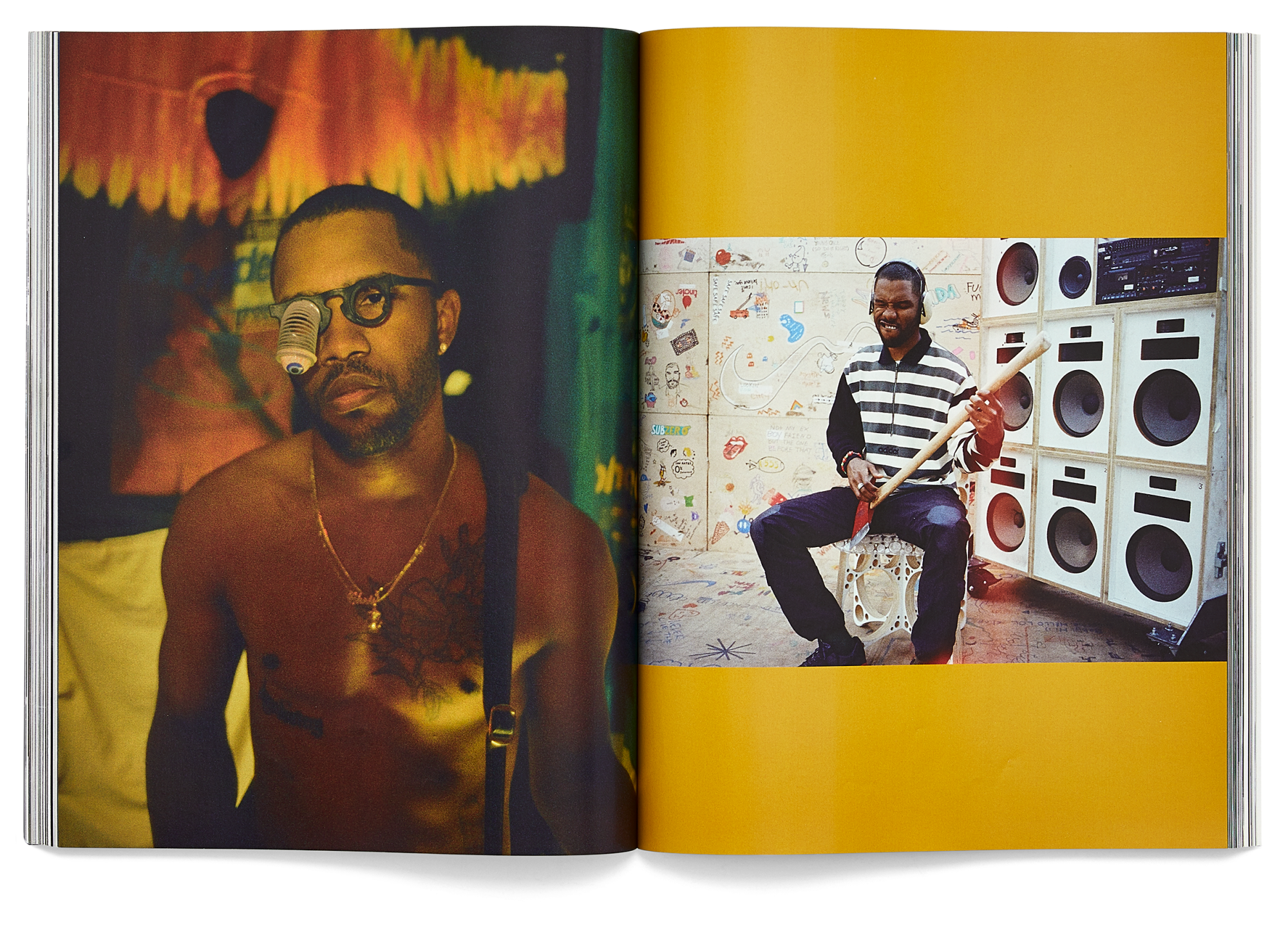 frank ocean in his guest-curated issue of i-d magazine